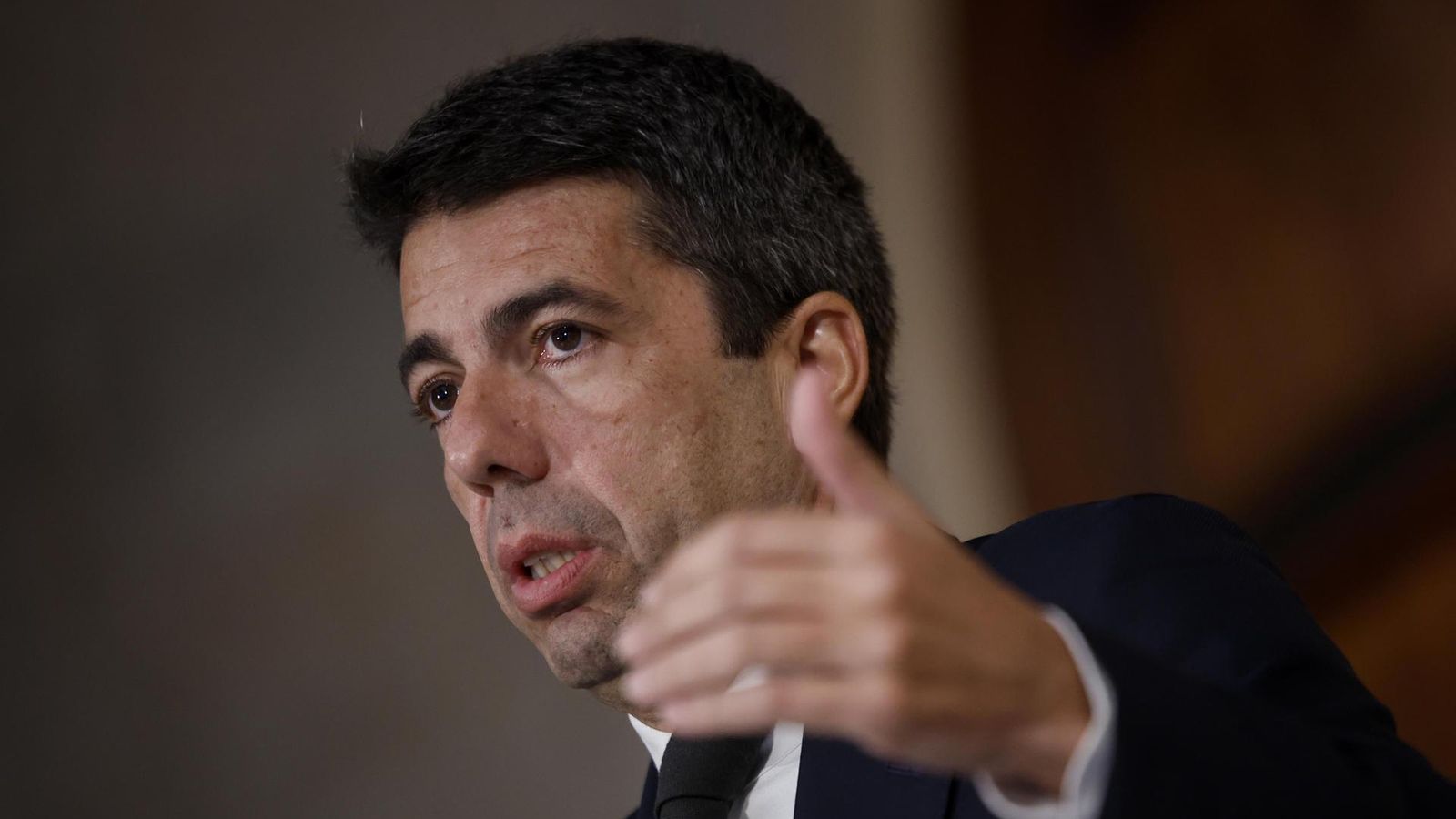 Mazón, en la compareixença d'este divendres per a detallar les noves ajudes per pèrdua de vehicles