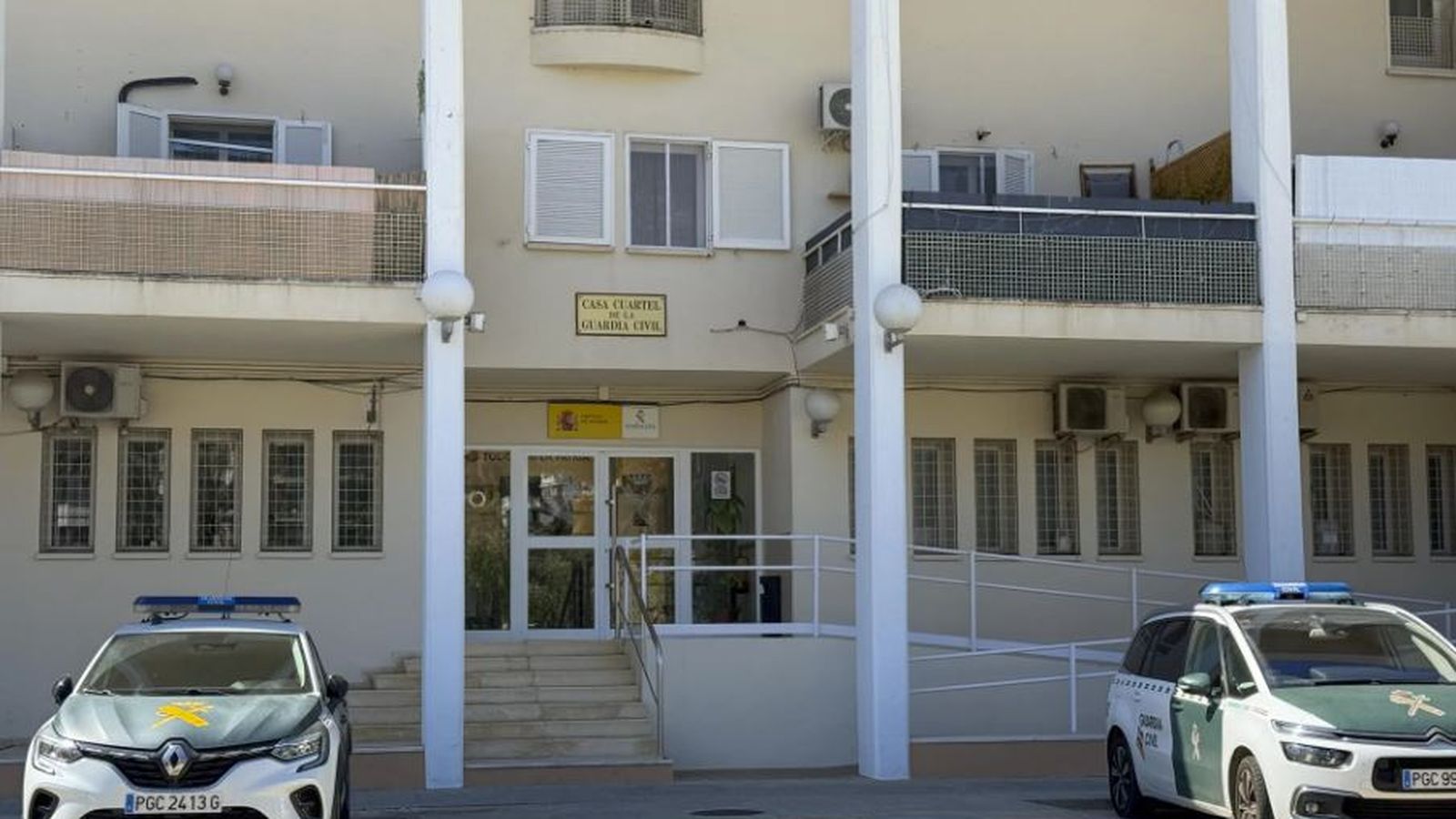 Caserna de la Guàrdia Civil de Cullera, en una imatge d'arxiu