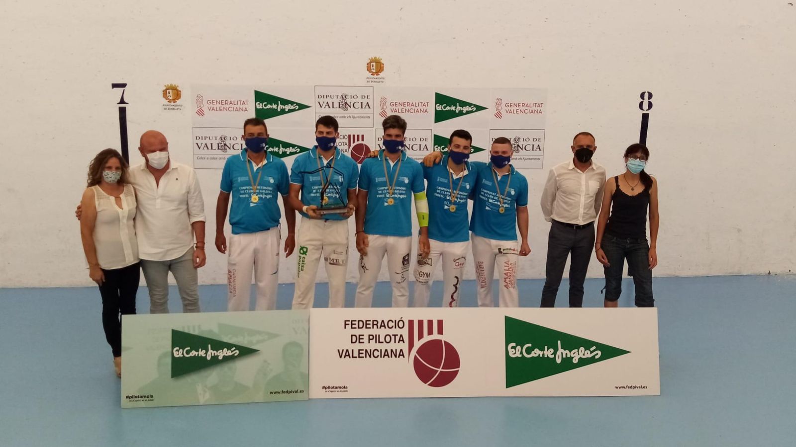 L'equip de Quart de les Valls, campió de l'autonòmic de galotxa