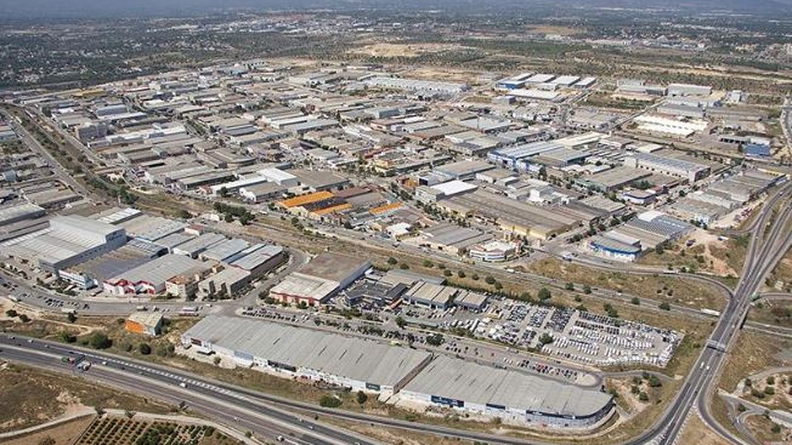 El polígon Font del Gerro de Paterna, en una imatge d'arxiu