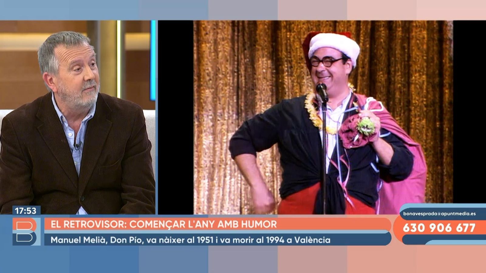 09.01.2023 | Dilluns amb bona dosi d’humor