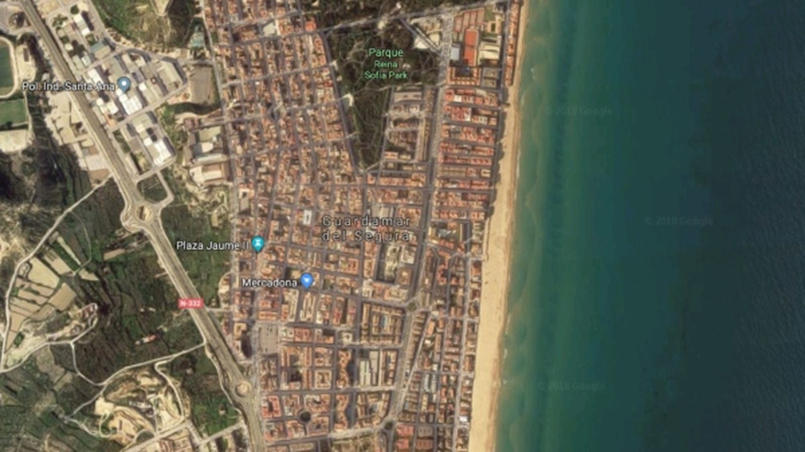 L'accident de Guardamar ha passat a primera hora del matí de diumeng 29 de juliol a la N-332.