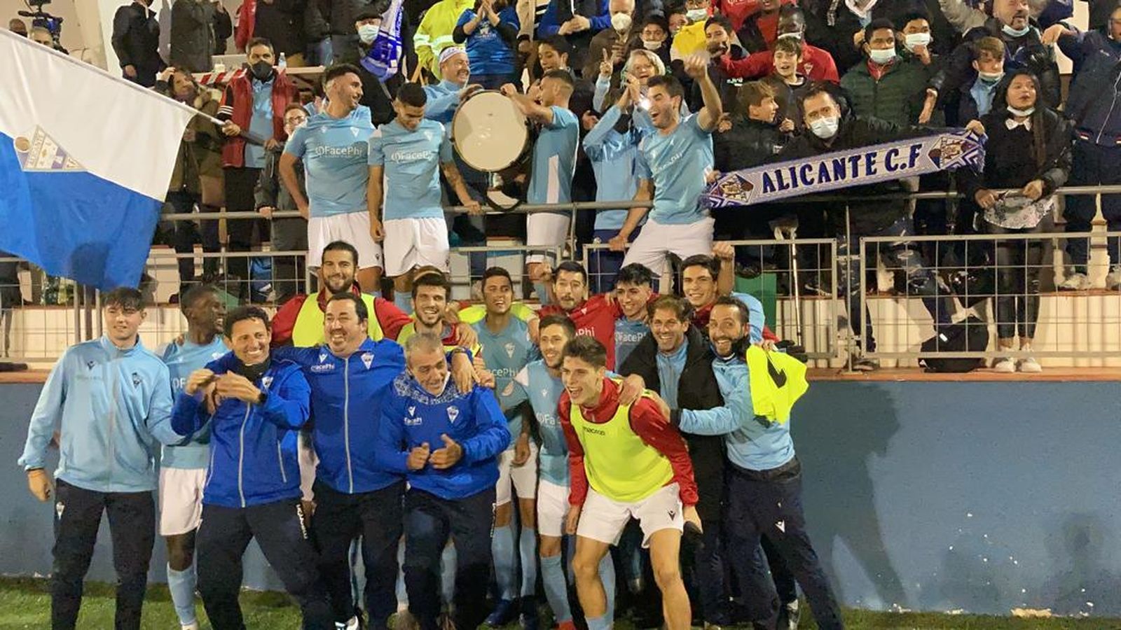 El CFI Alacant celebra el poder disputar la copa del rei
