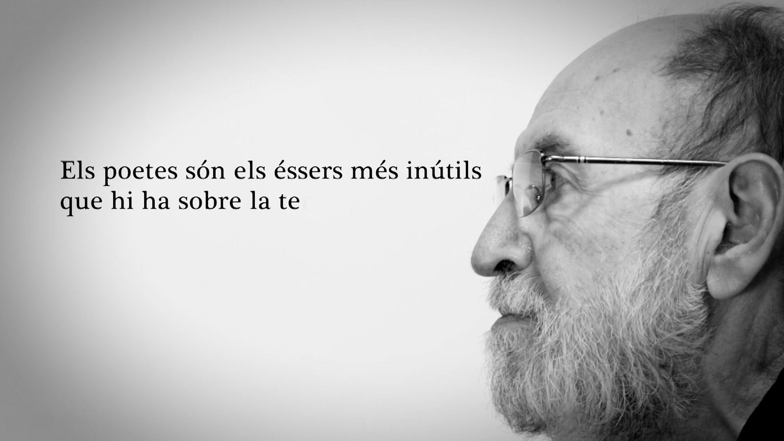 La inutilitat dels poetes