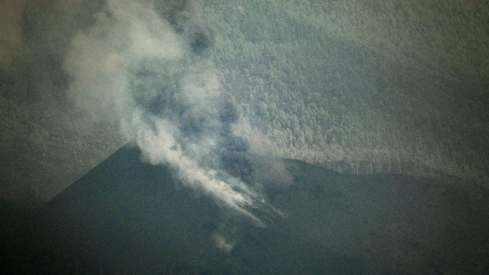 El volcà de la Palma aquest dilluns