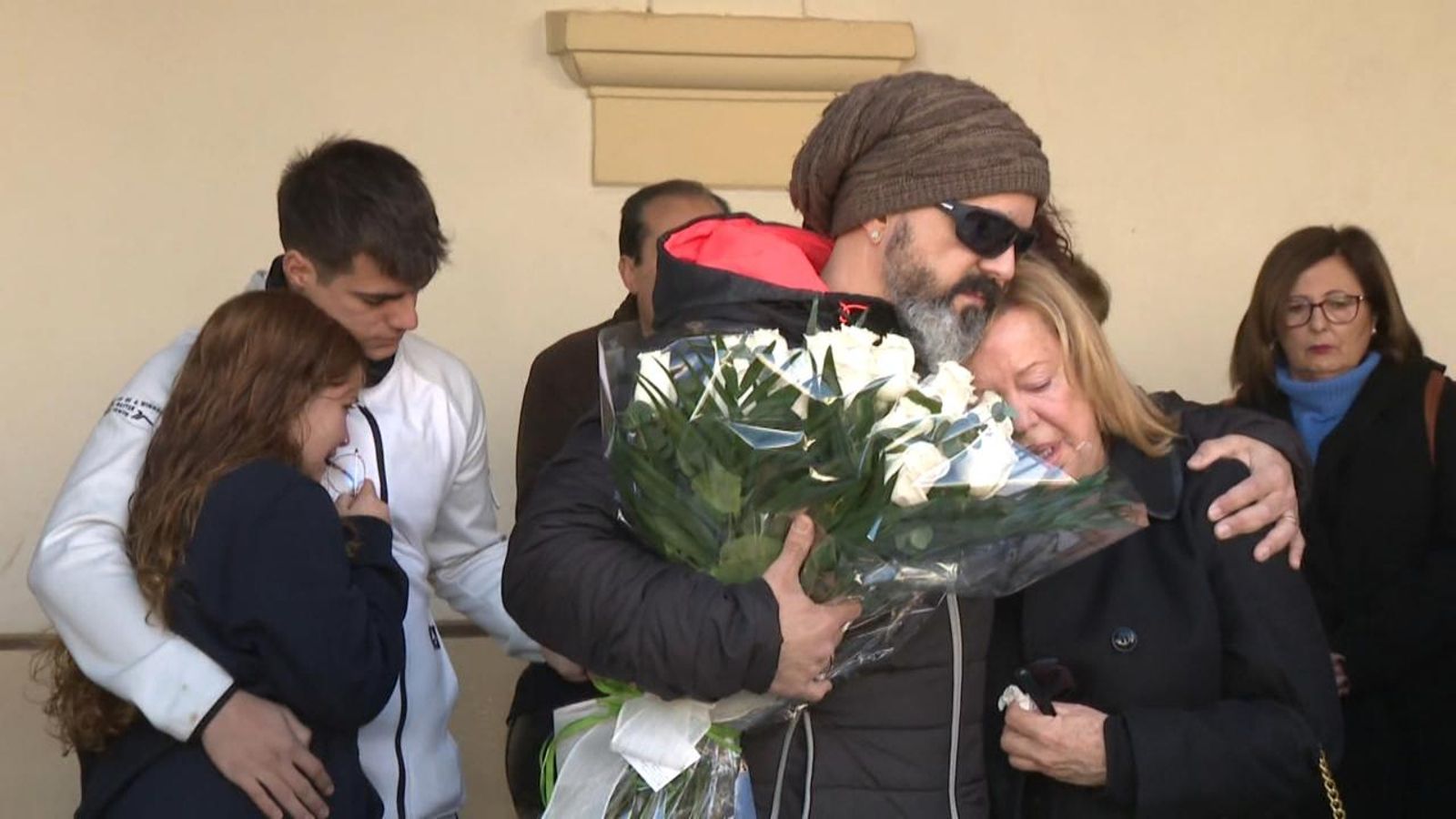 Pares i familiars de la xiqueta de Xèrica morta per una peritonitis