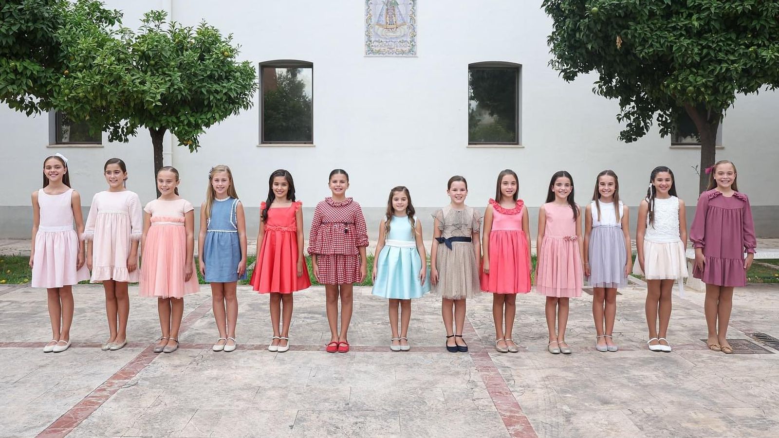 Candidates a fallera major infantil de València 2025