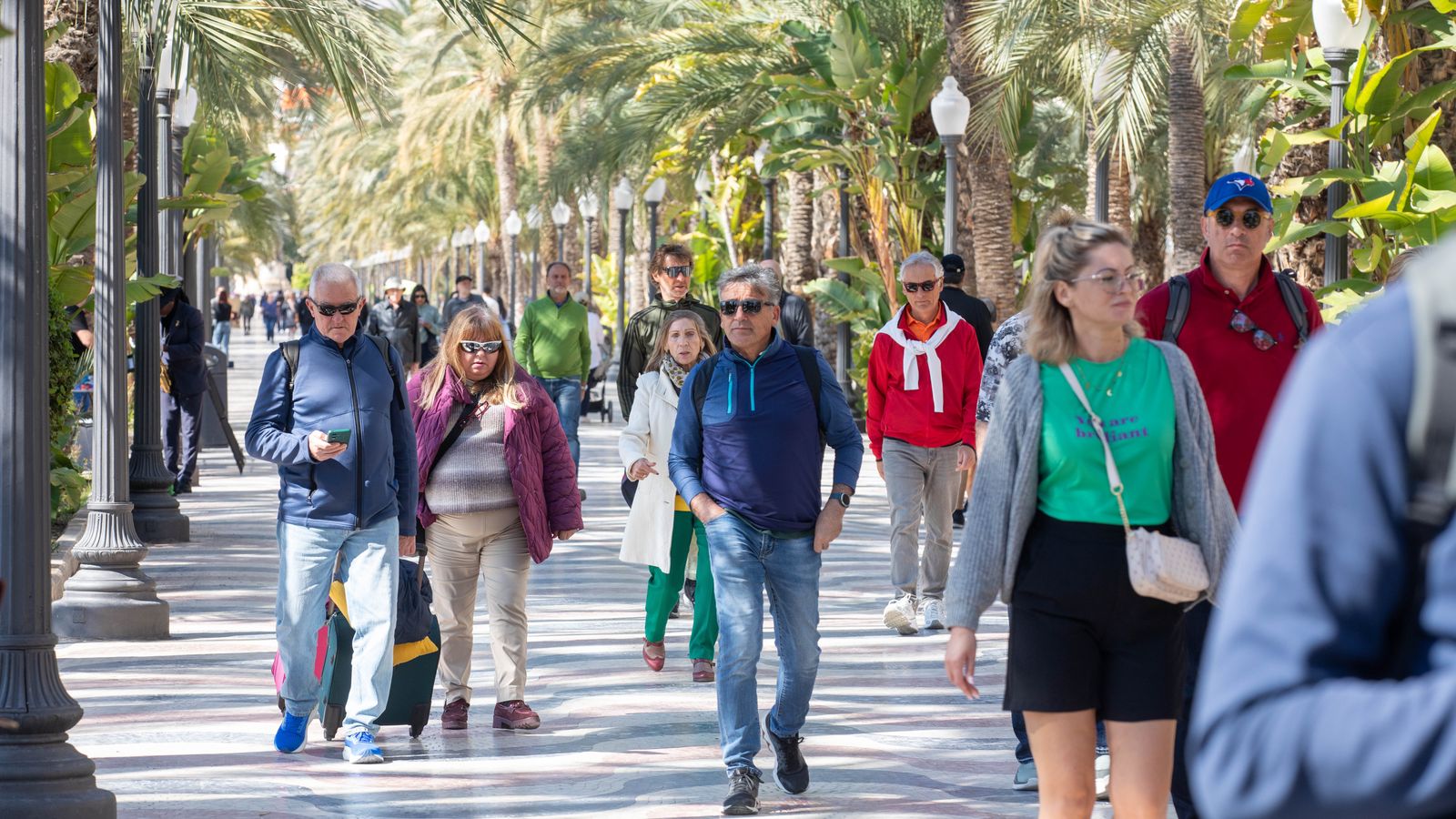 Explanada d'Alacant, en una imatge d'arxiu