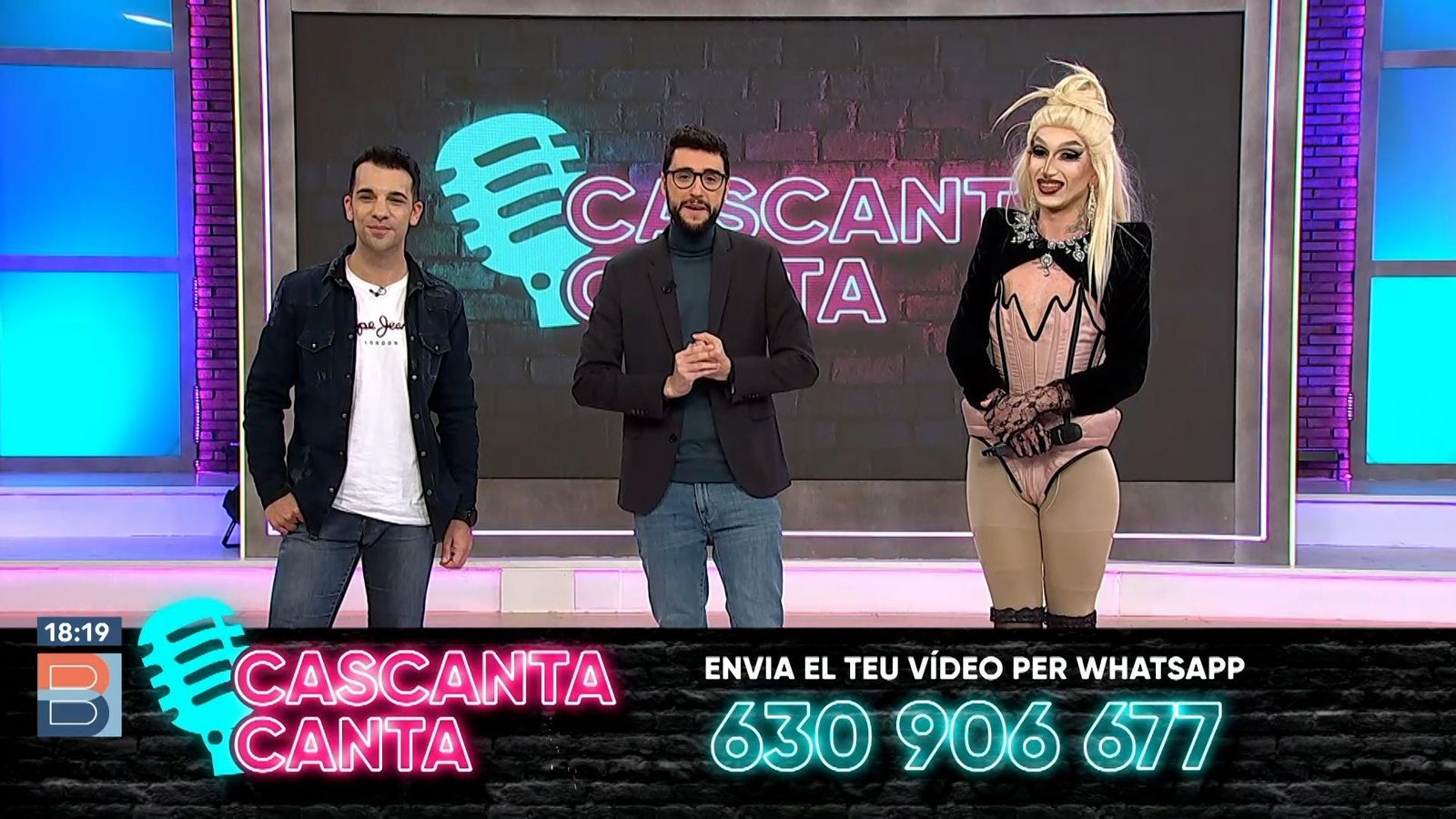 30.01.2023 | Àngel Patiño i Alexia Thenight en “Cascanta canta”