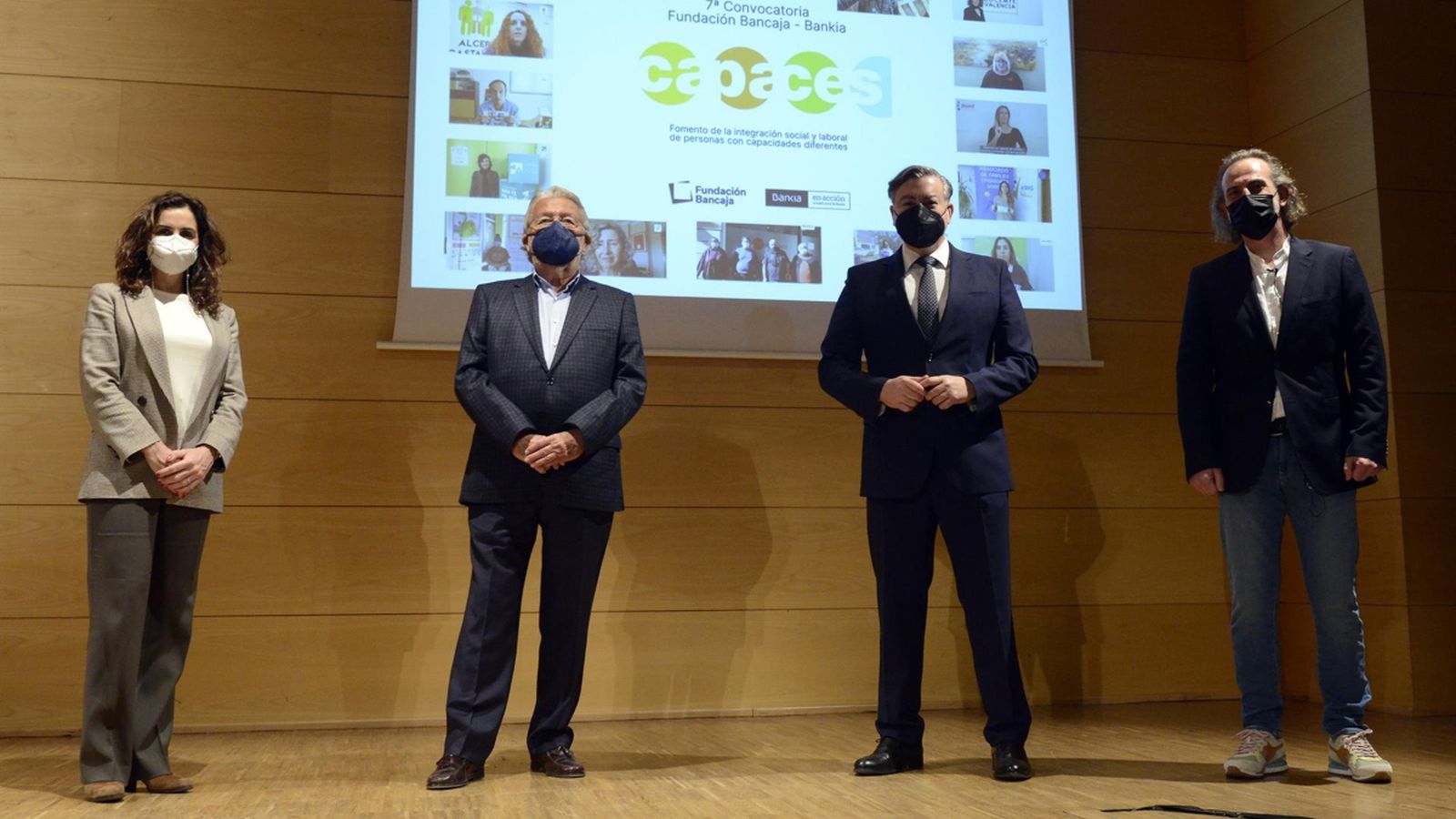 Acte e la ‘VII Convocatòria Fundació Bancaixa – Bankia Capaços’
