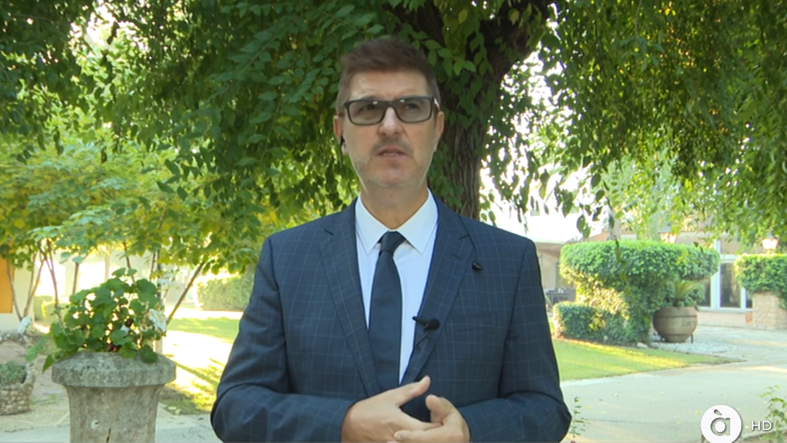 El president d'Ateval, Càndid Penalba, en 'À Punt NTC Matí'