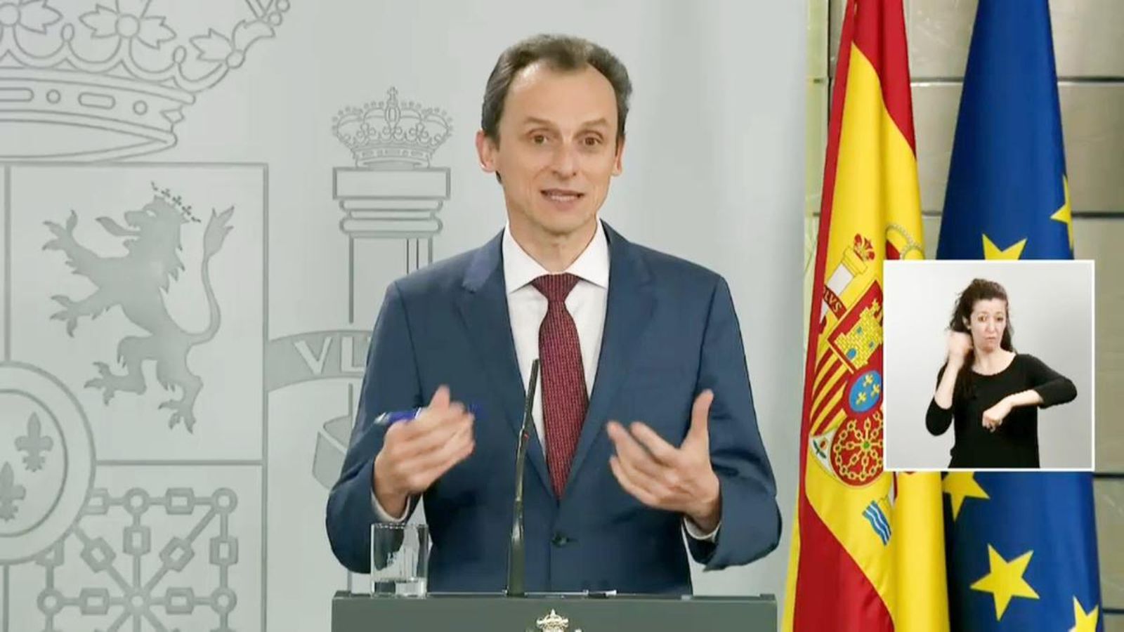 El ministre de Ciència i i Innovació, Pedro Duque