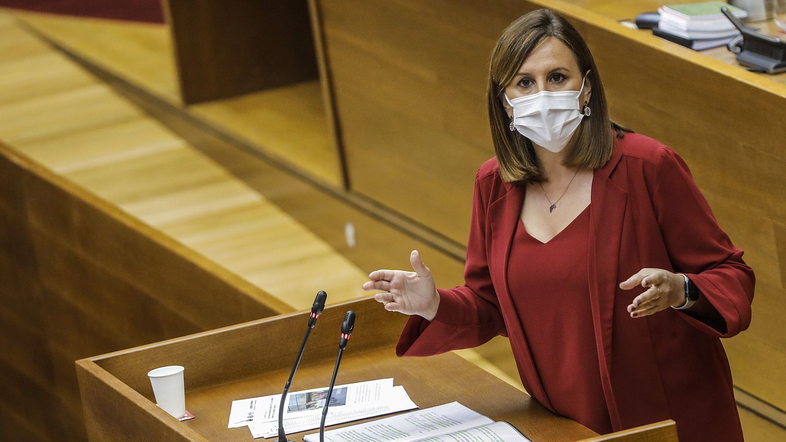 La portaveu del PP a Les Corts, Maria José Catalá, en una imatge d'arxiu