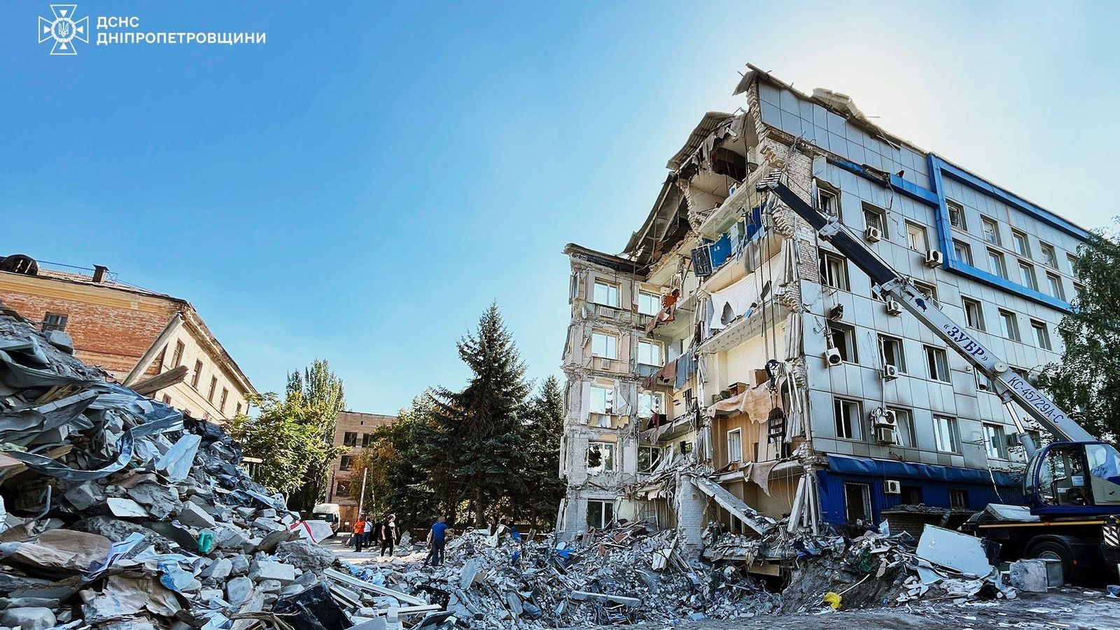 Ciutat ucraïnesa destruïda pels bombardejos russos