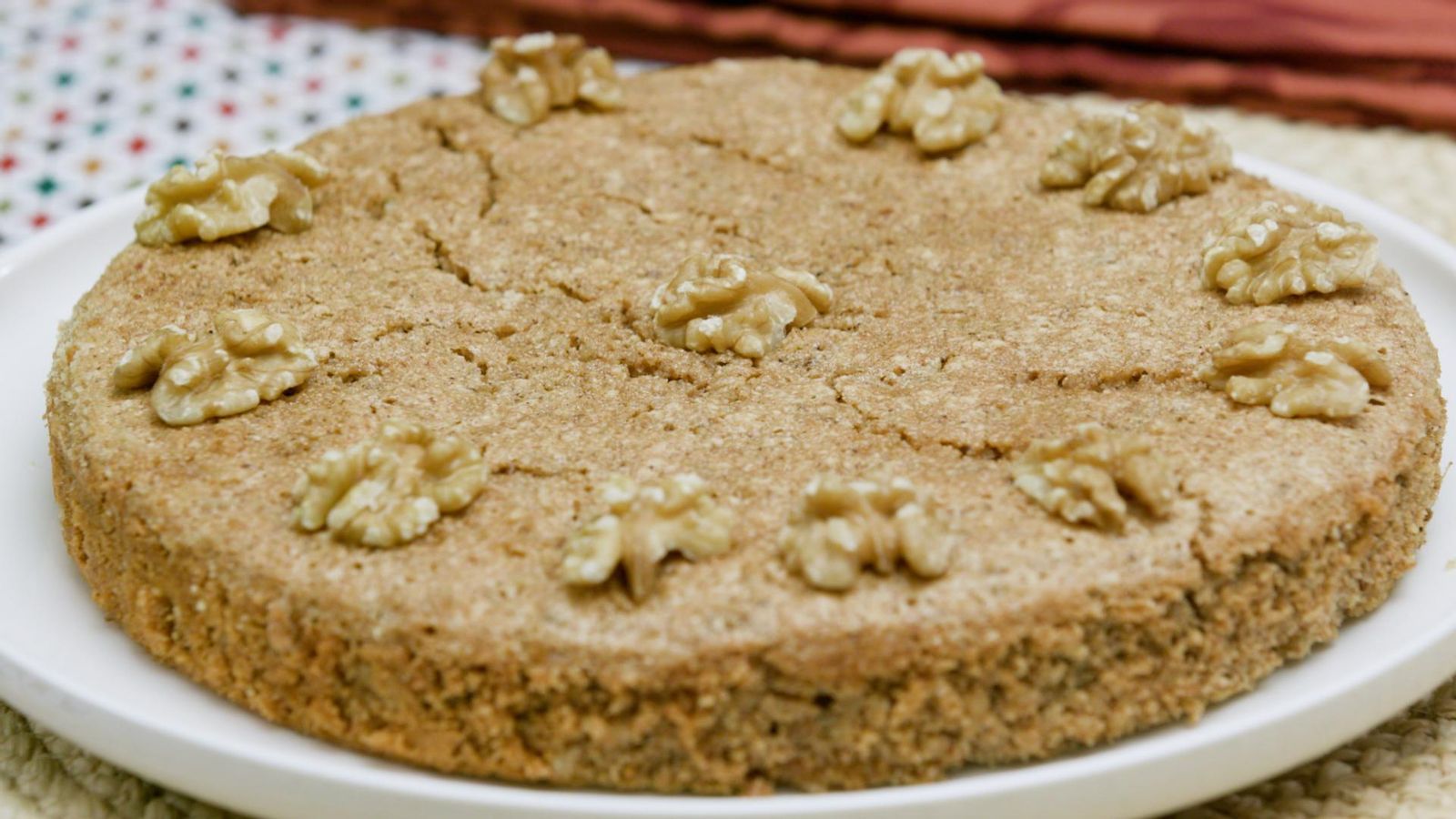 Karidopita (pastís d'anous grec)