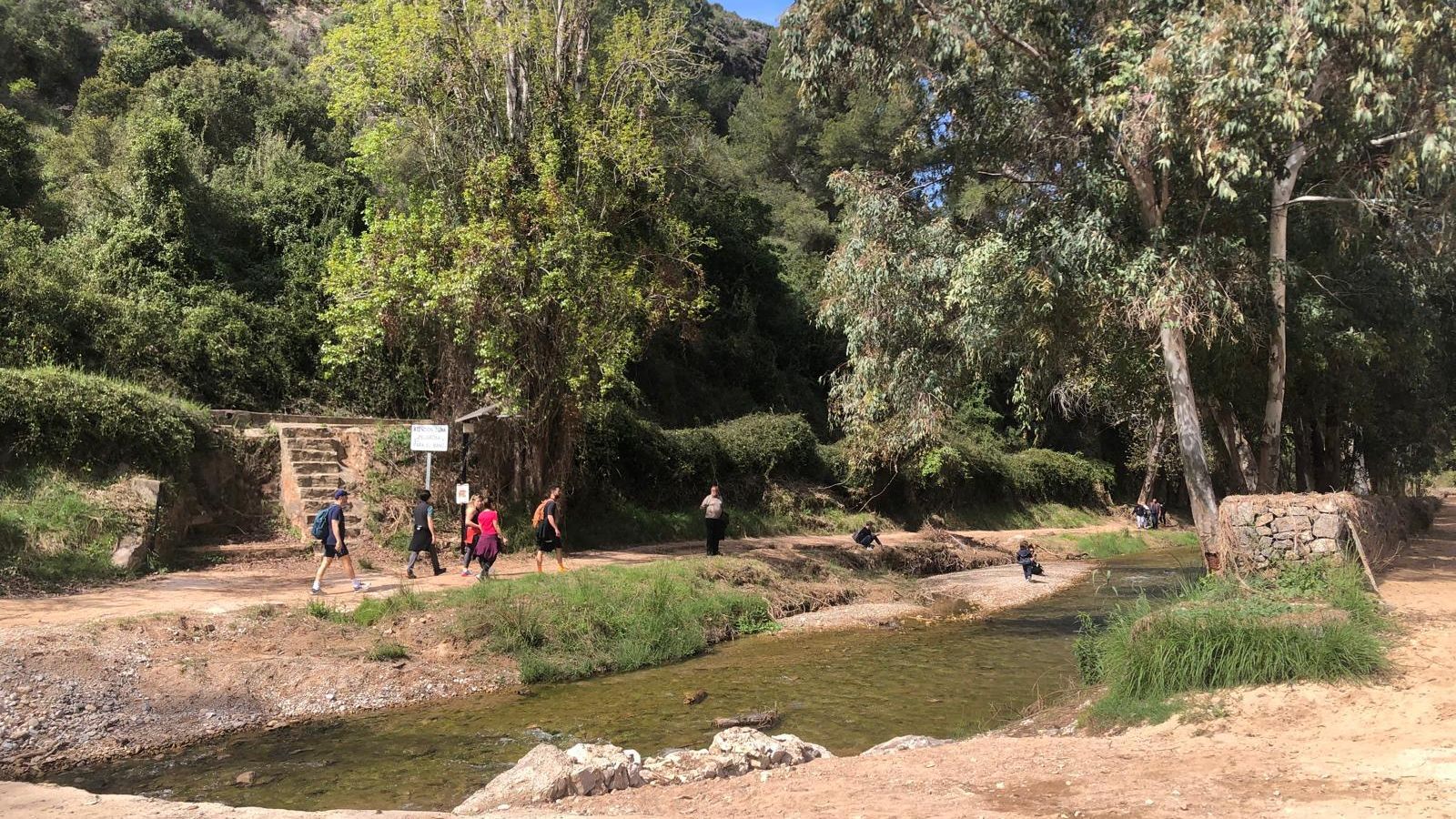 La Ruta de l'Aigua, encara afectada per la dana
