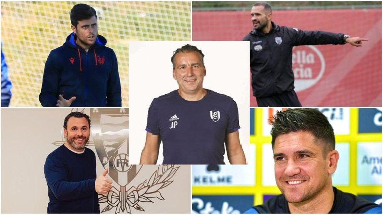 Alessio Lisci, Juanfran García, Sergio González, Xisco Muñoz i Javi Pereira sonen per a entrenar el Llevant