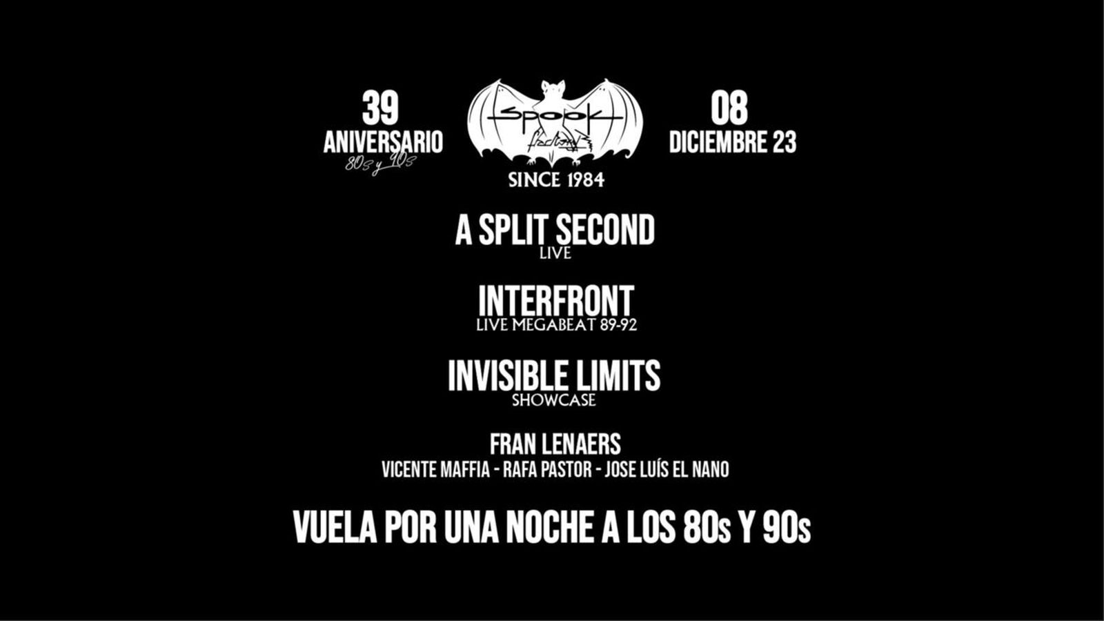 07.12.2023 | L'aniversari de l'Spook