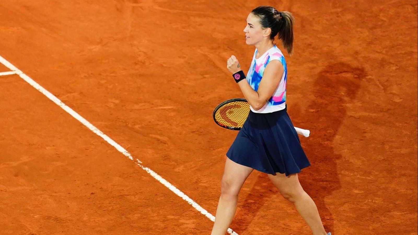 La tenista Núria Párrizas