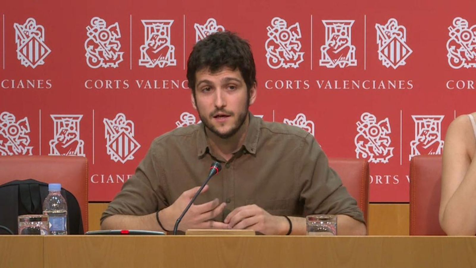 El secretari general de Podem a la Comunitat Valenciana, Antonio Estañ