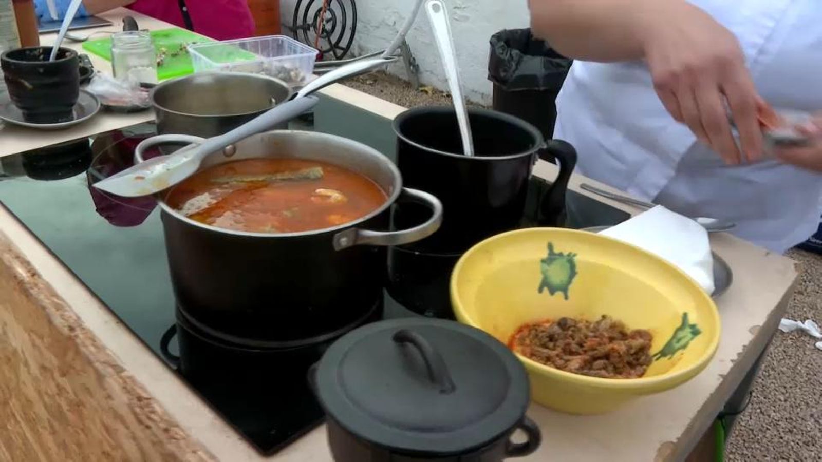 Un dels plats de la tercera edició del Concurs Allipebre de Catarroja