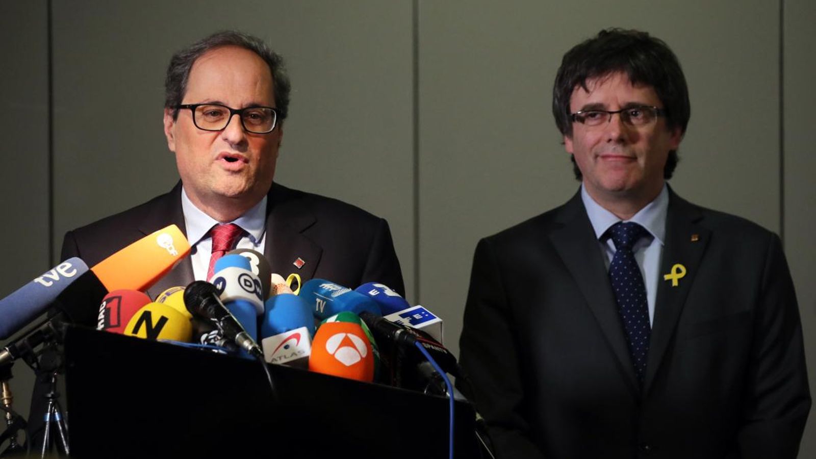 Quim Torra ha viatjat a Berlín per a reunir-se amb Carles Puigdemont