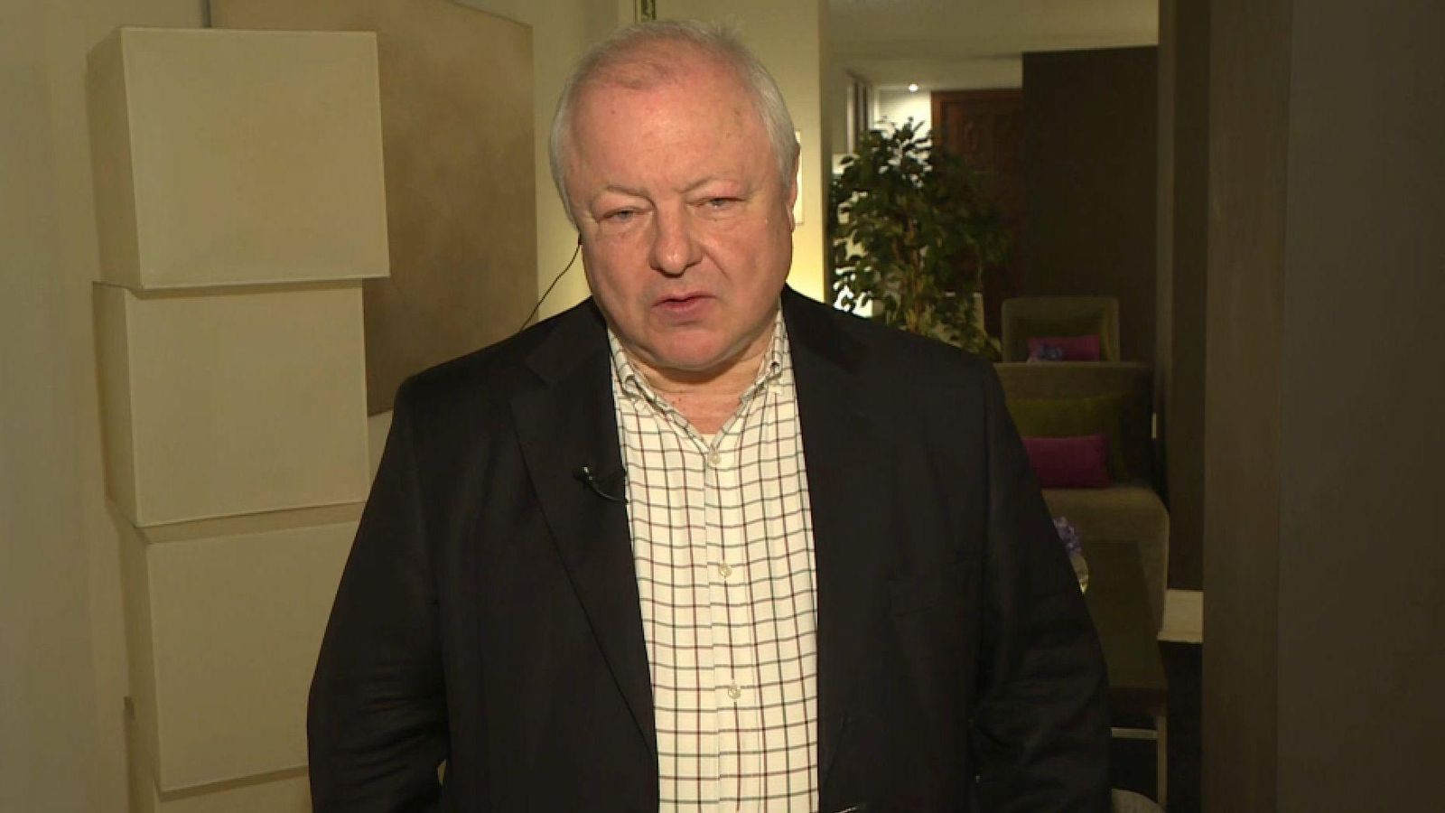 Ángel de la Fuente, director de Fedea, durant la intervenció en 'Les notícies del matí'