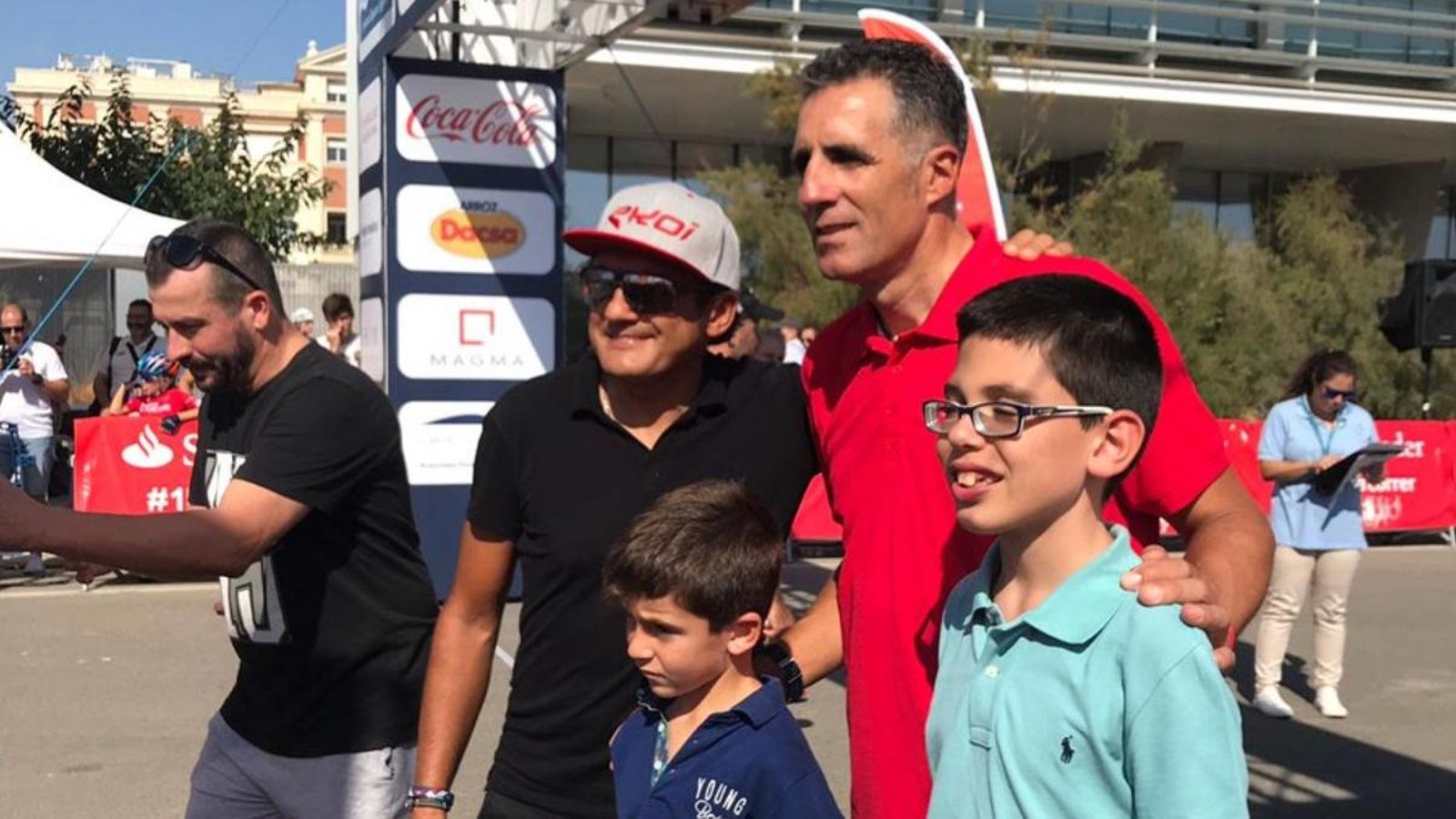 Miguel Induráin i Claudio Chiappucci han apadrinat la marxa