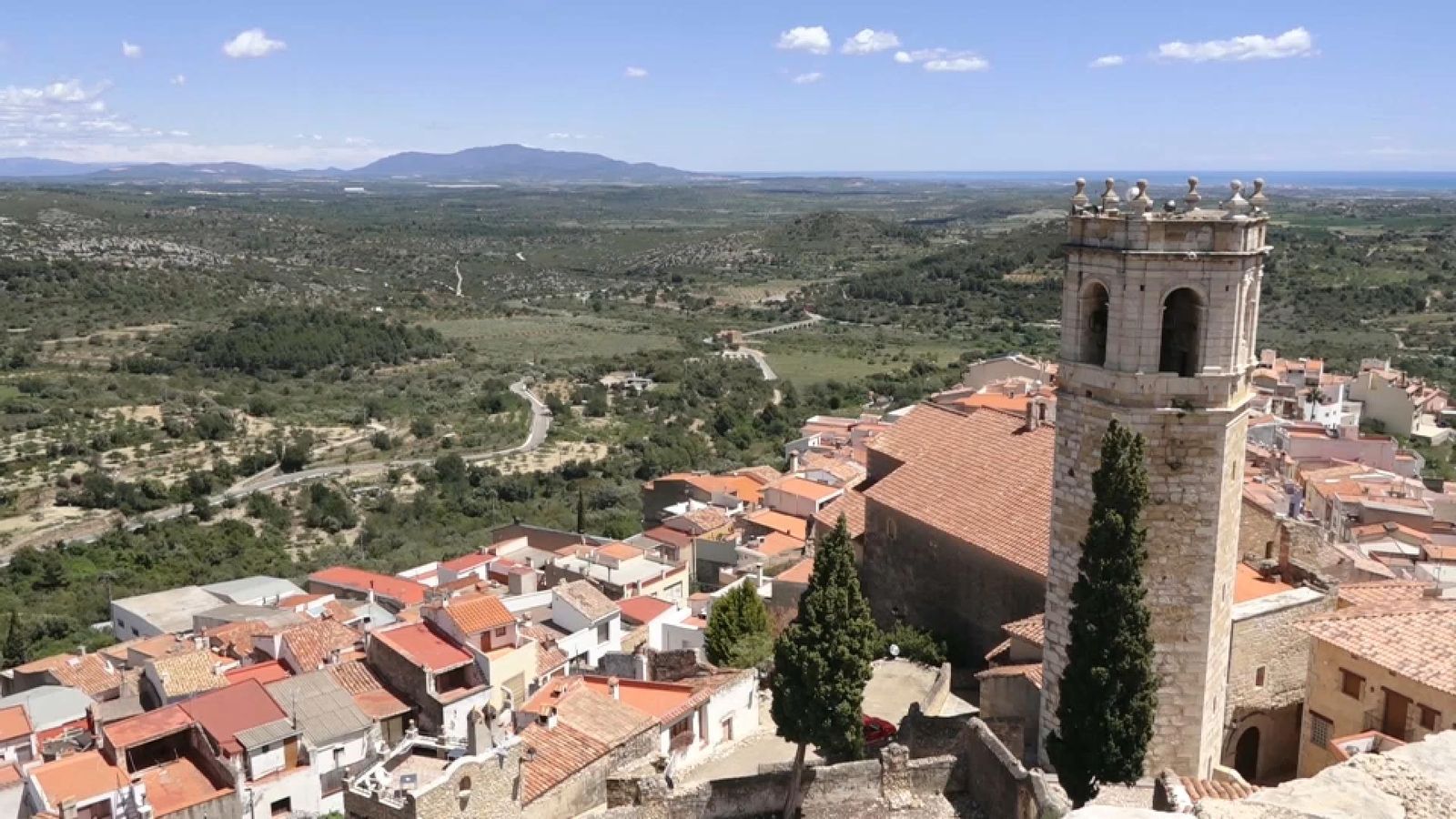 Imatge panoràmica de Cervera del Maestrat
