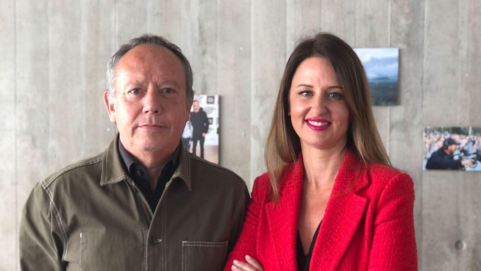Esther Guilabert, secretària general de la CEV, i Ismael Sáez, secretari general d'UGT-PV