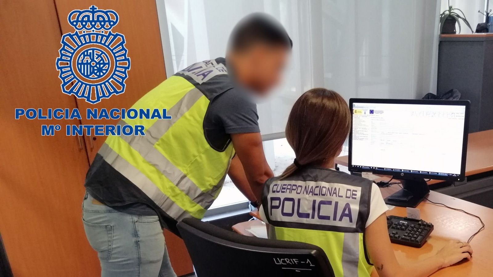 Investigadors de la Policia Nacional