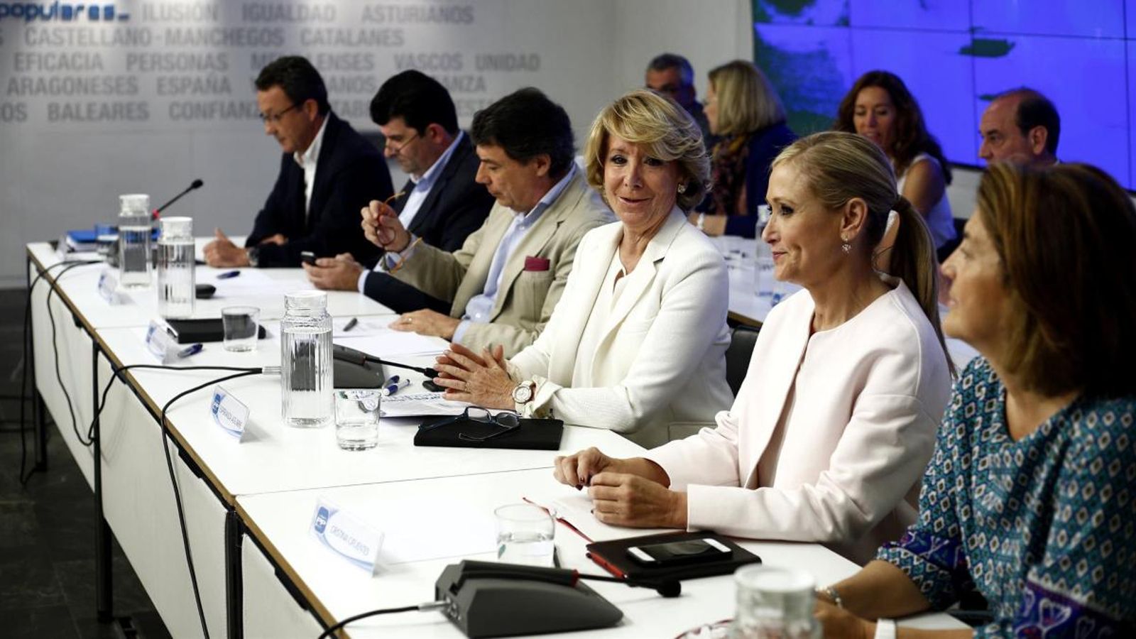Esperanza Aguirre i Cristina Cifuentes, en una foto d'arxiu