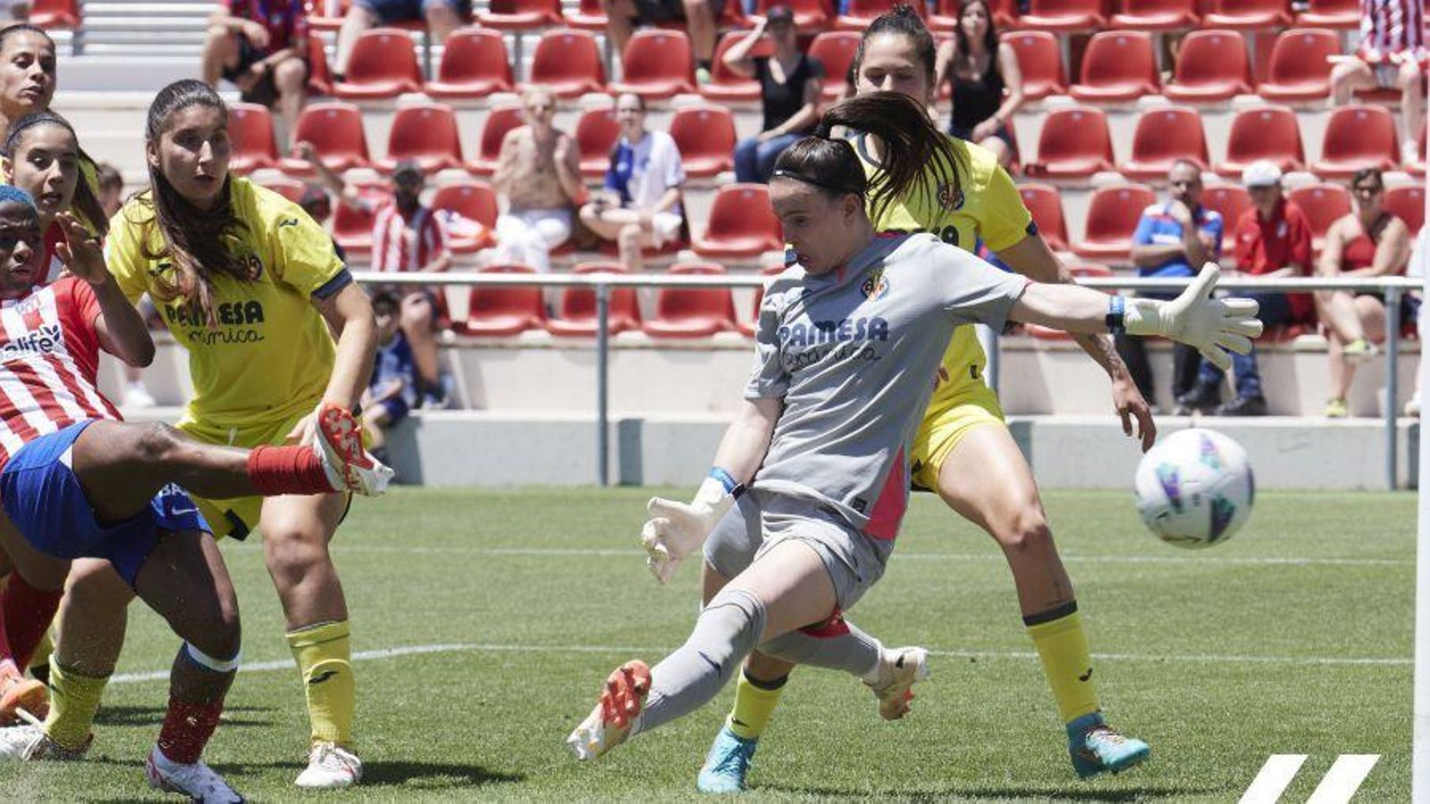 El gol d'Ajibade, que ha suposat el descens