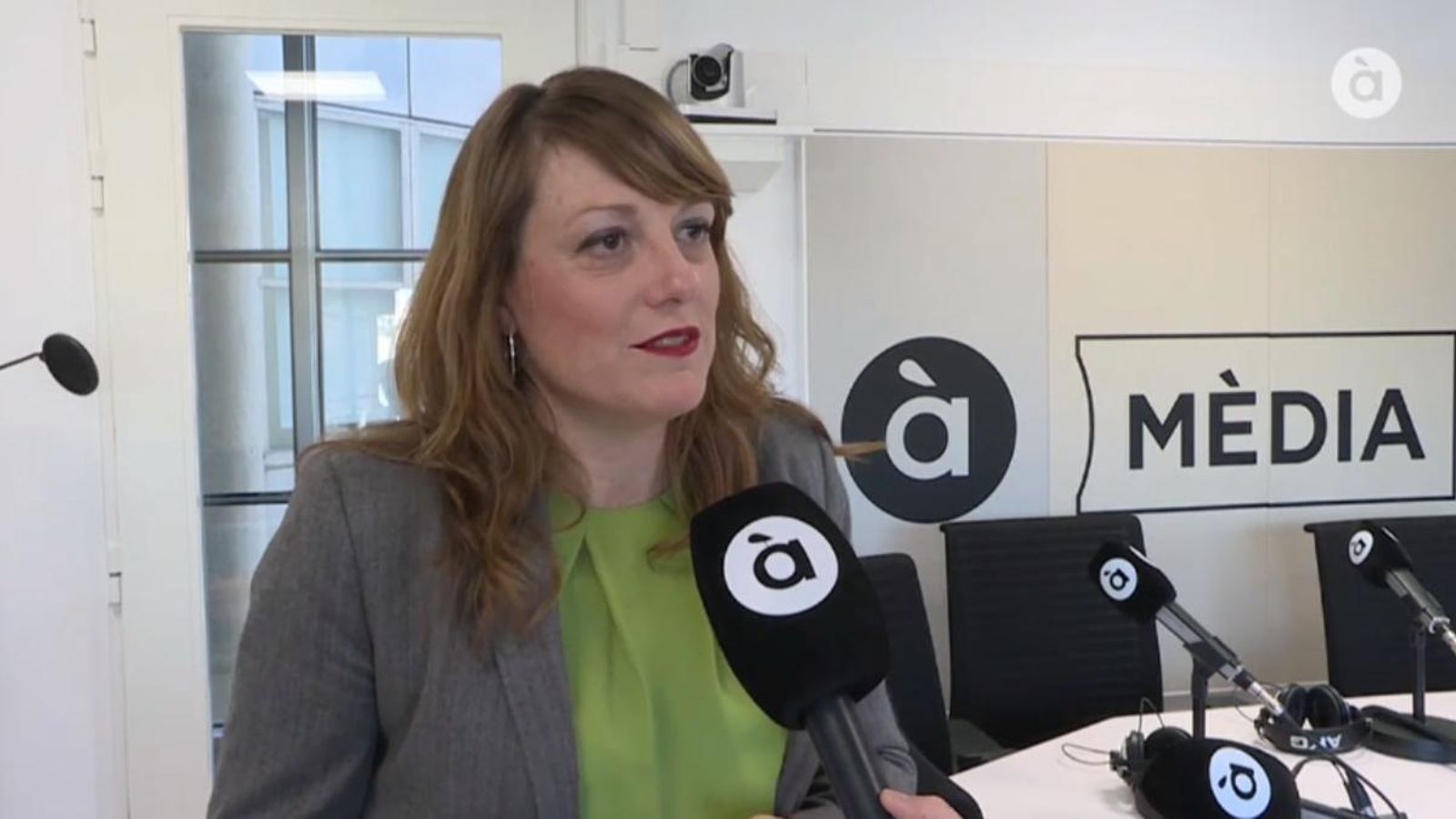 La periodista Maria Josep Picó, en una imatge d'arxiu