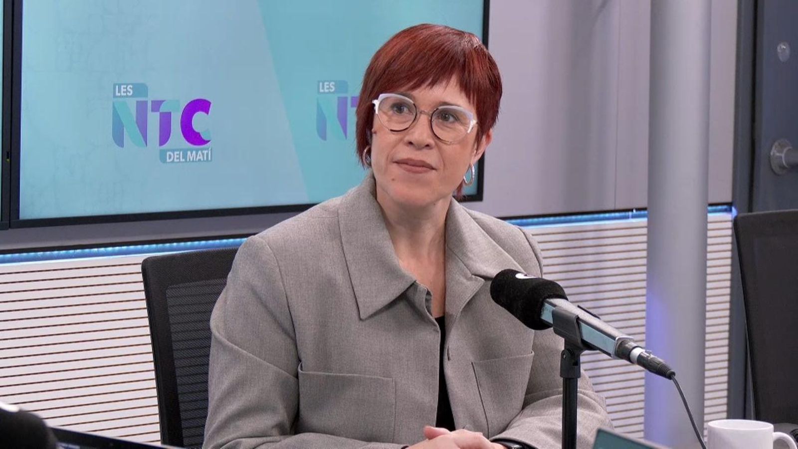 Àgueda Micó, este dilluns en 'Les notícies del matí'