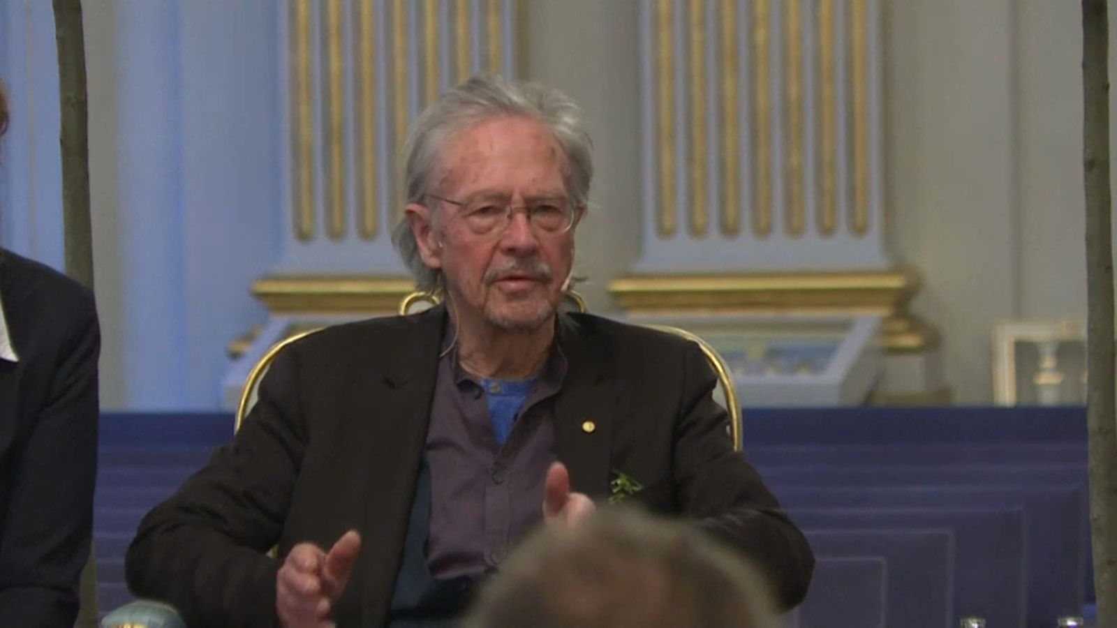 L'escriptor austríac Peter Handke, premi Nobel de Literatura.