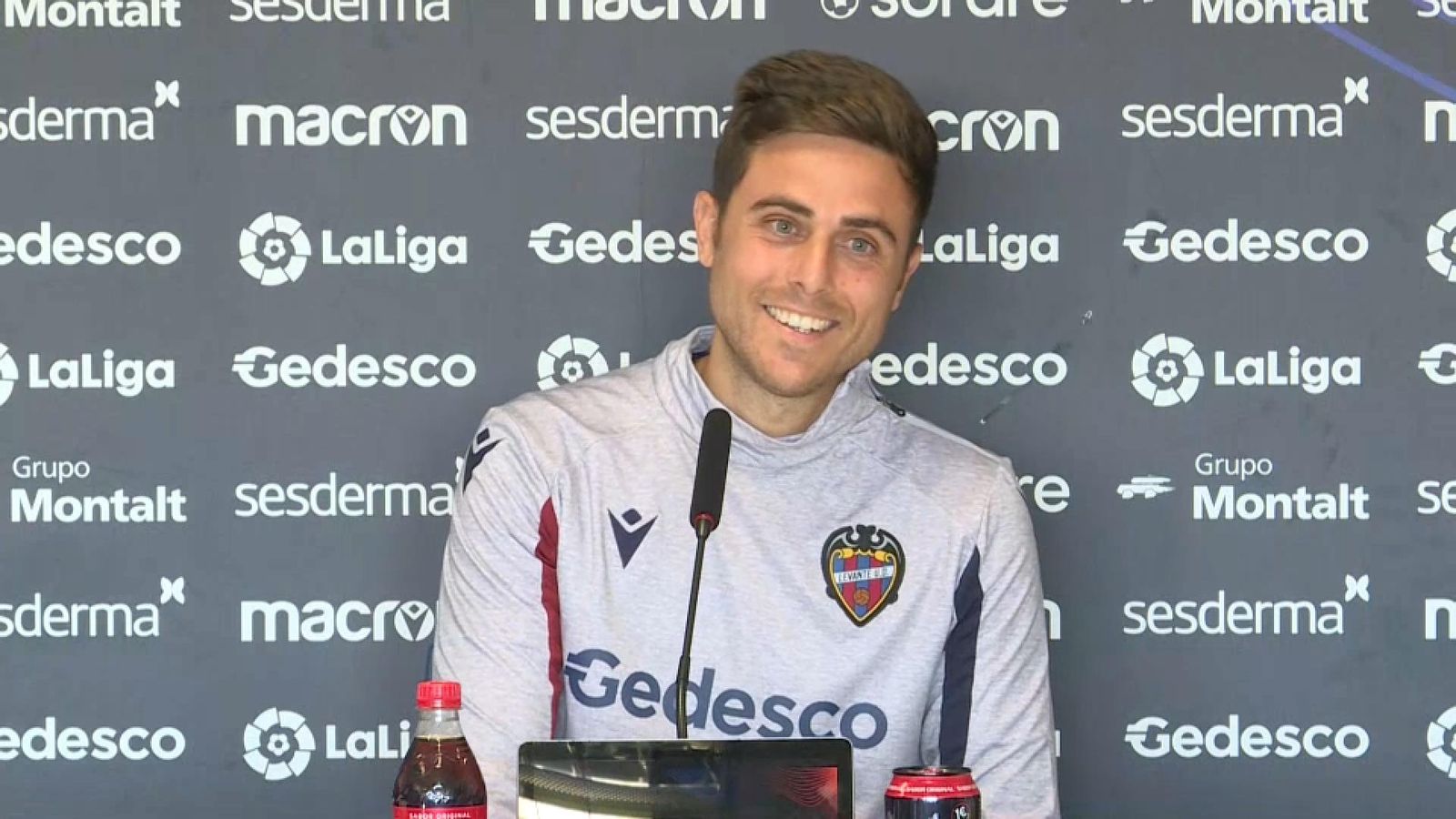 L'entrenador interí del Llevant, Alessio Lisci