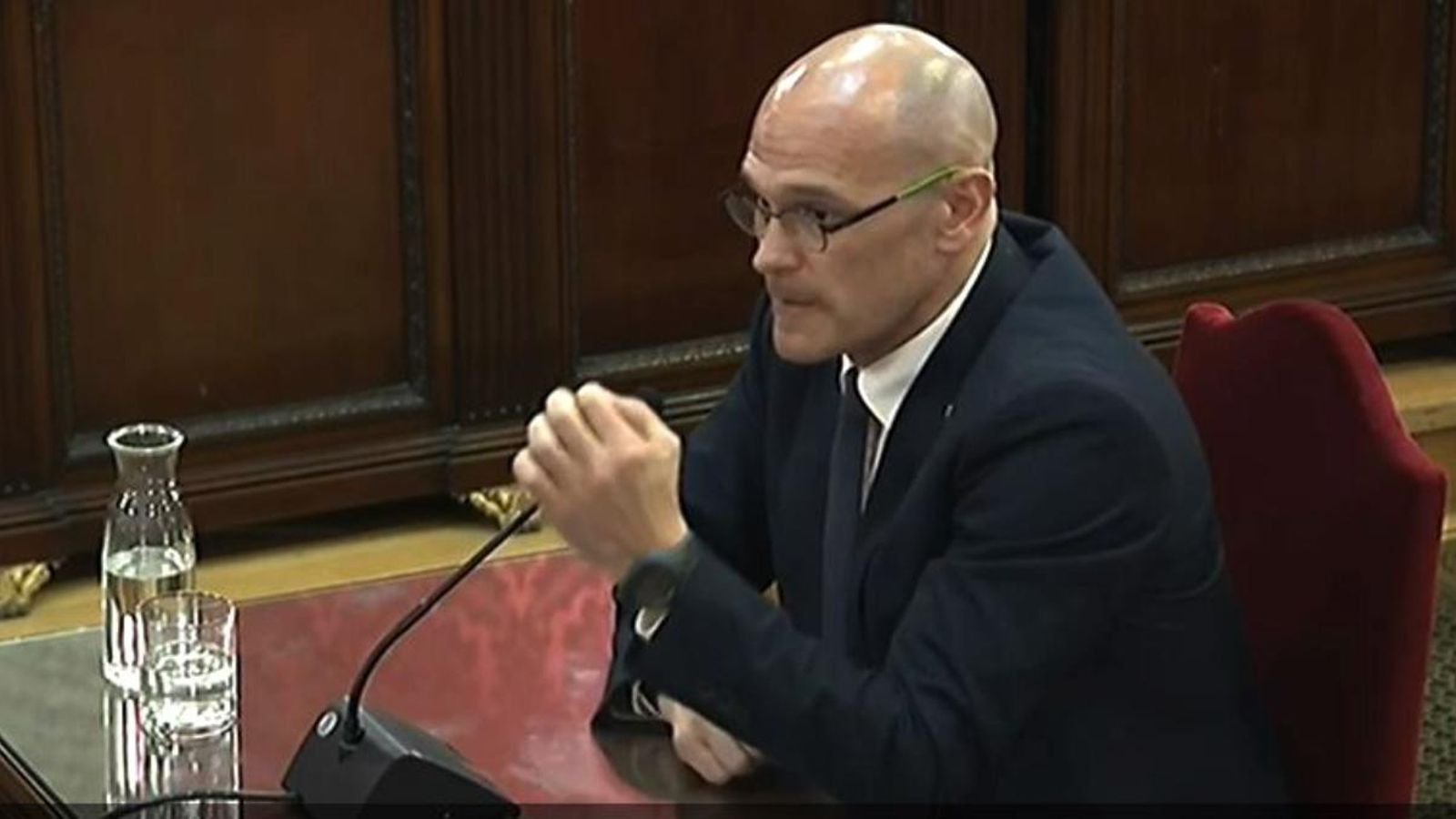 Romeva assegura que la DUI va ser una declaració política per a continuar negociant
