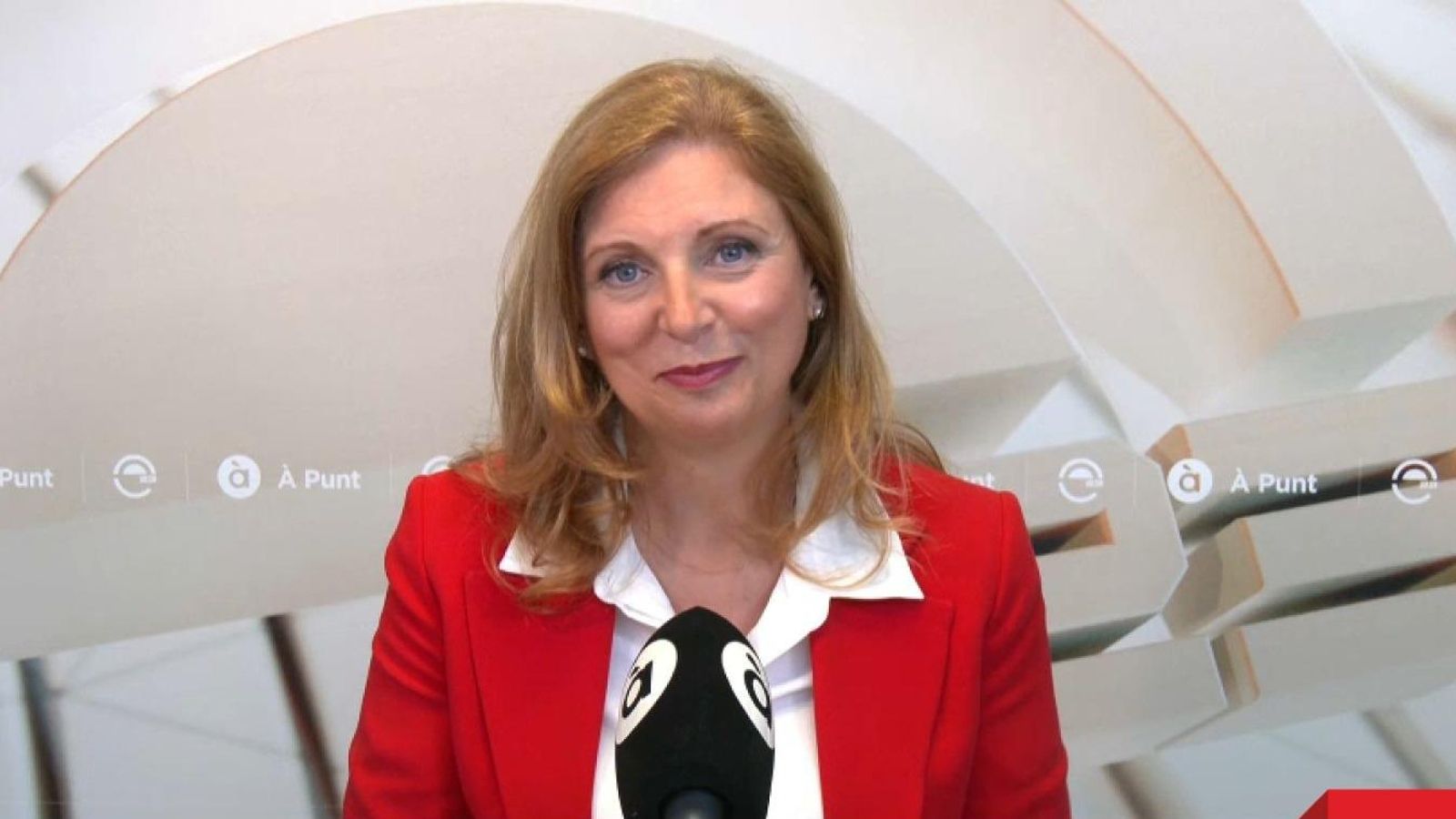 Amparo Marco, entrevistada aquest dimarts en 'Les notícies del matí'