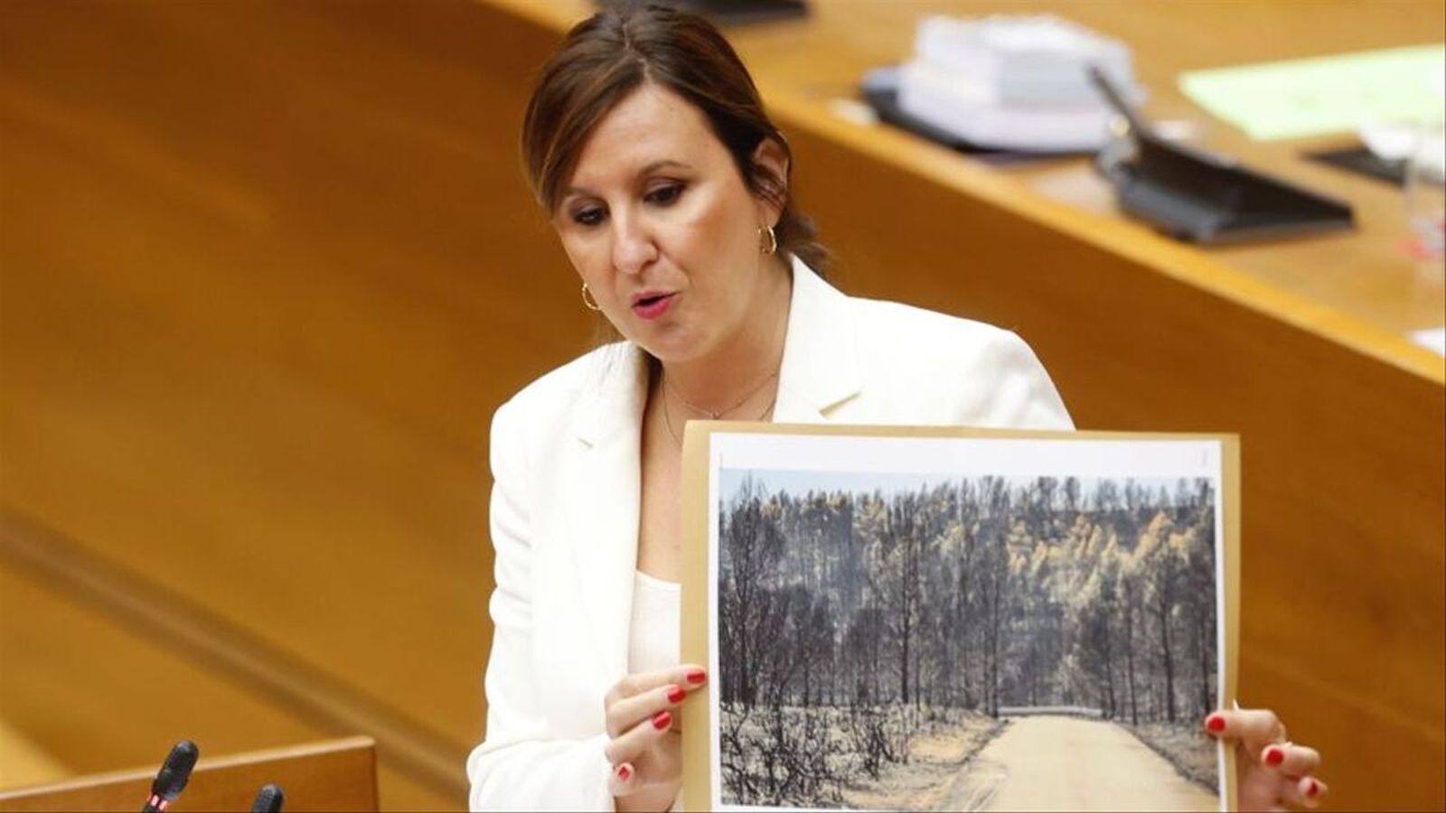 Cara a cara a les Corts per un suposat avís sobre el tren de Begís