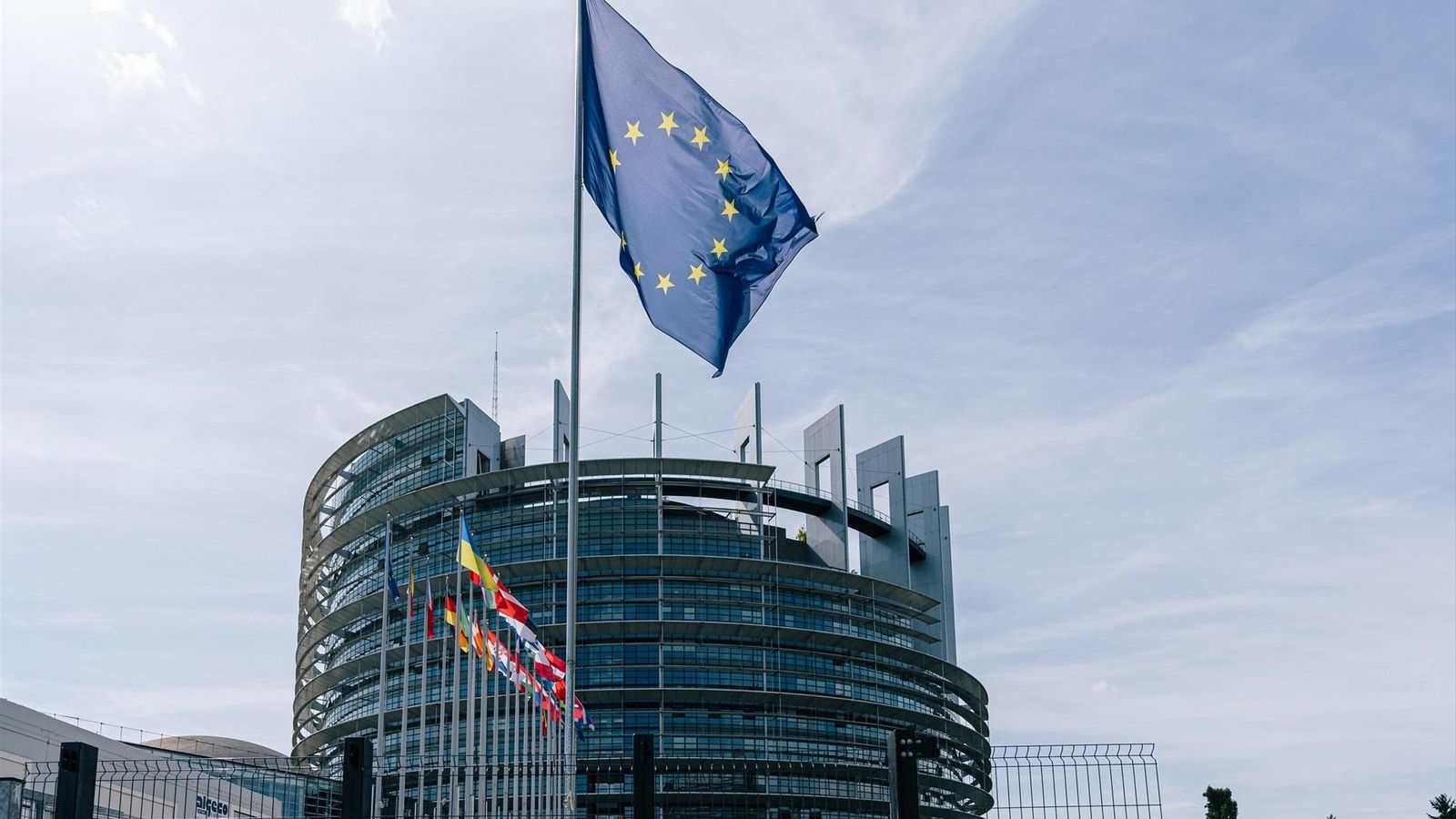 Façana del Parlament Europeu (arxiu)
