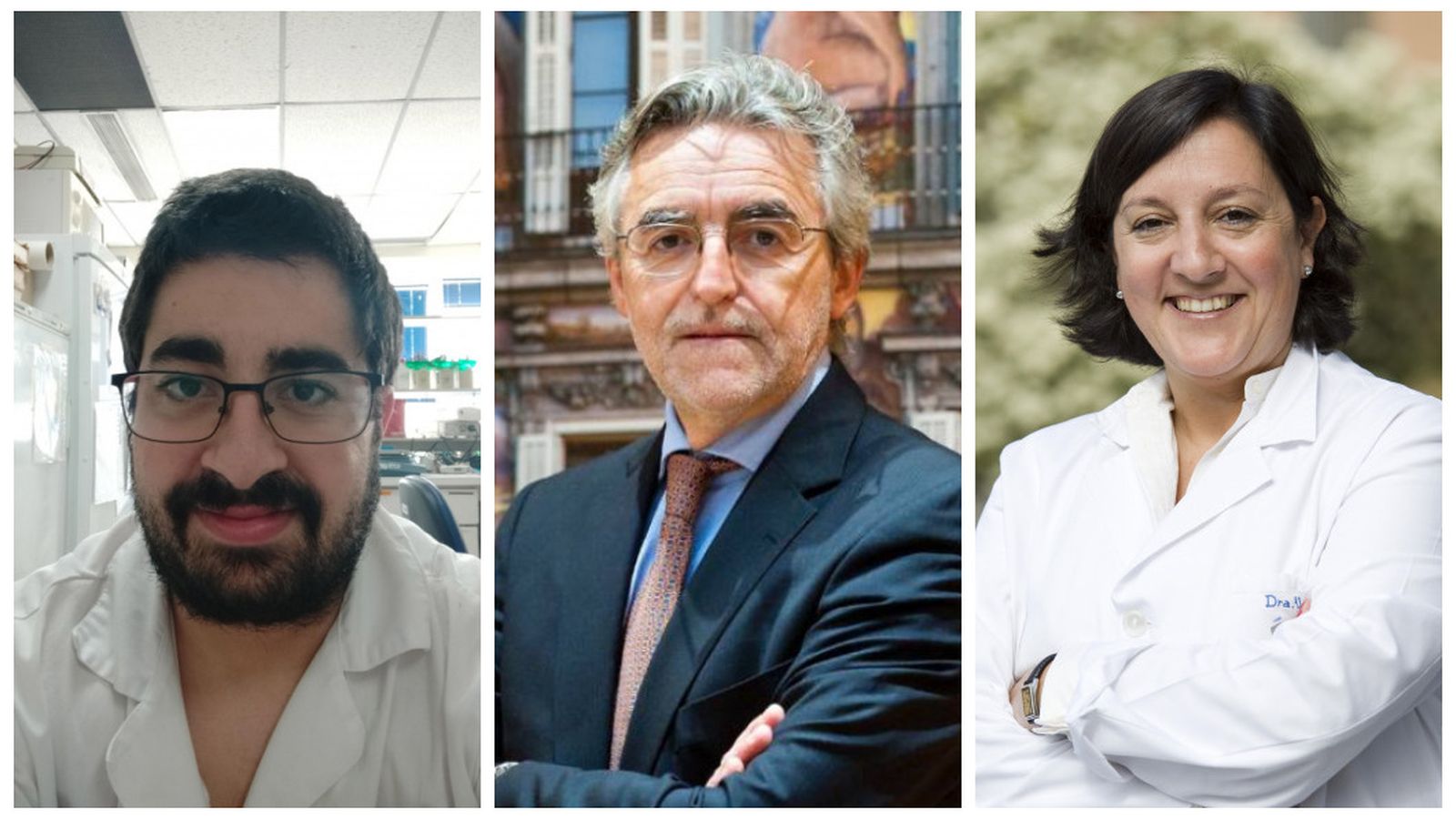 Els investigadors José M. Rodrigo-Muñoz, Joaquín Sastre i Victoria del Pozo