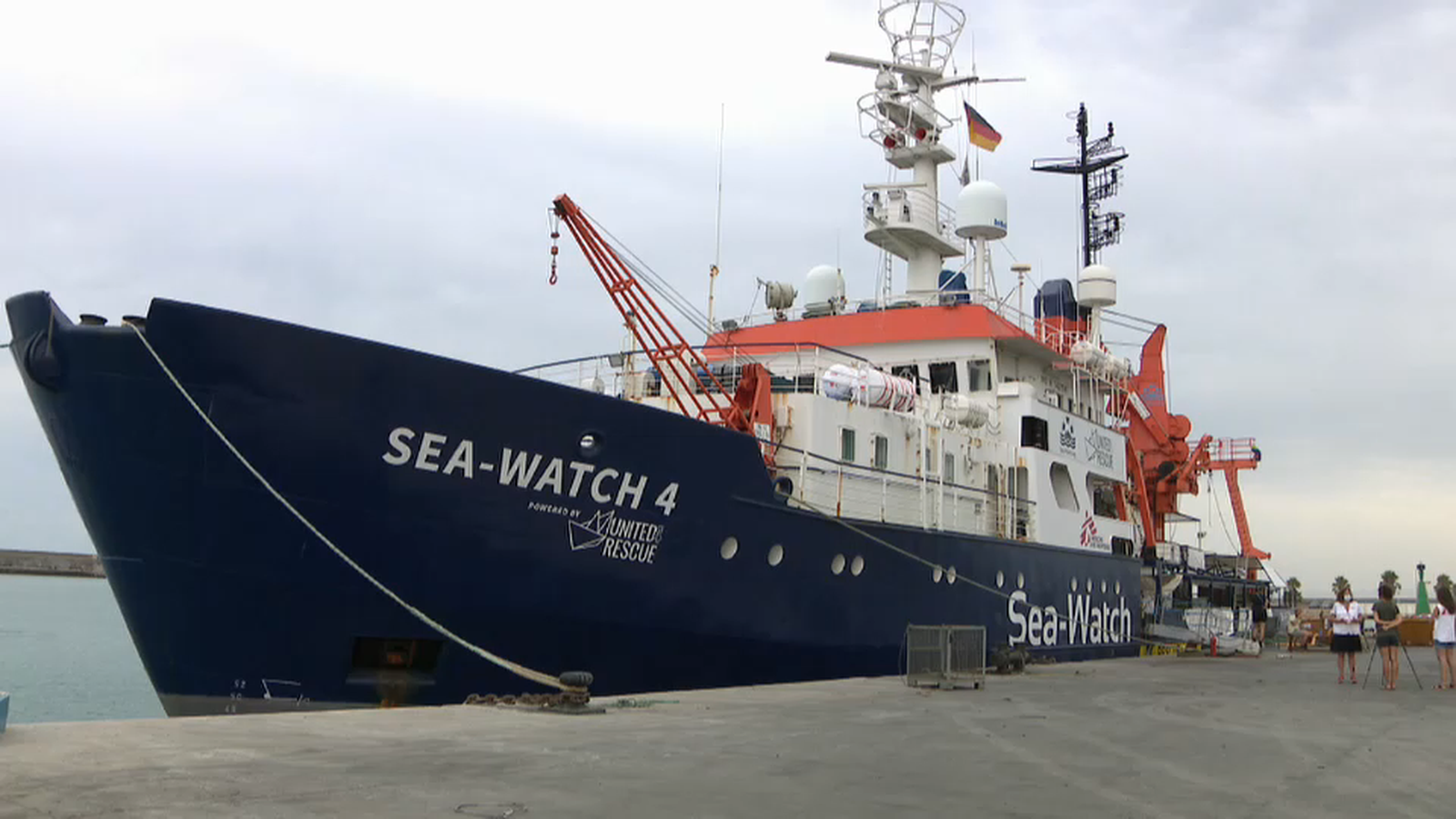 El Sea-Watch 4 al port de Borriana