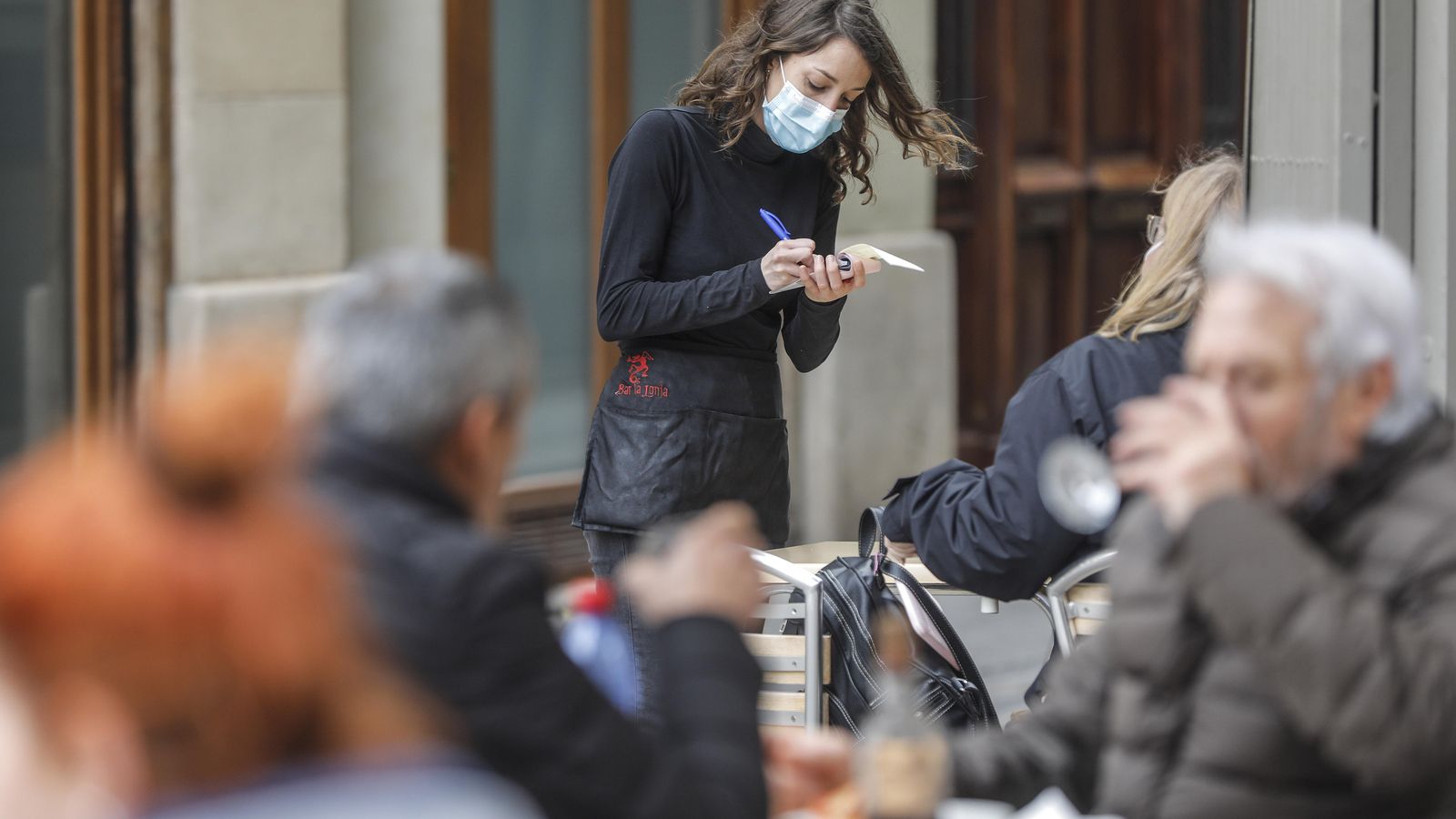 Terrassa d'un bar a València