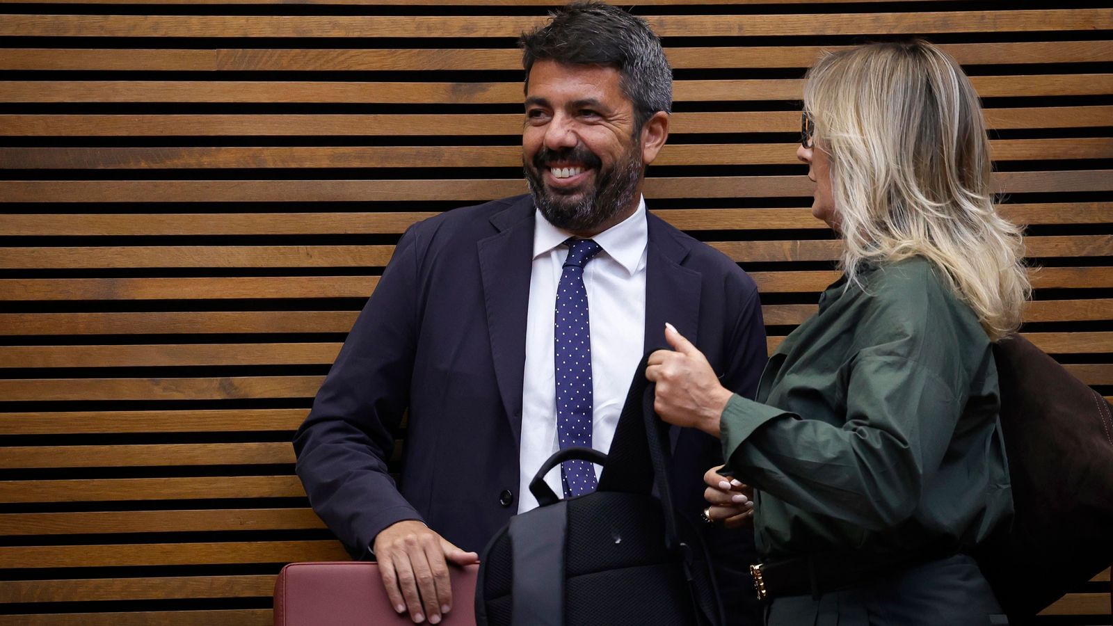 L'expresident de la Generalitat Carlos Mazón el passat 29 d'abril en les Corts