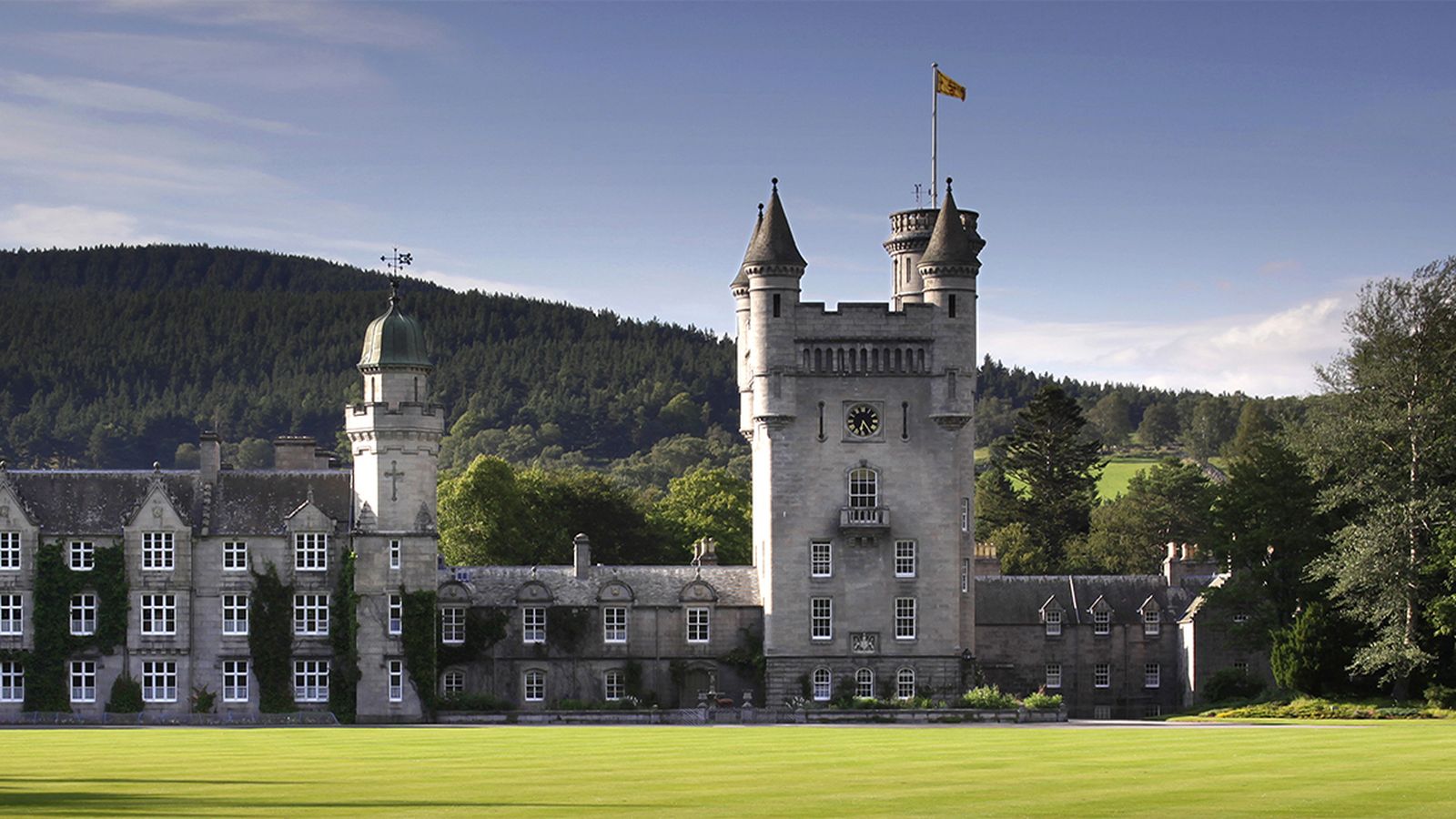 Una imatge general del castell