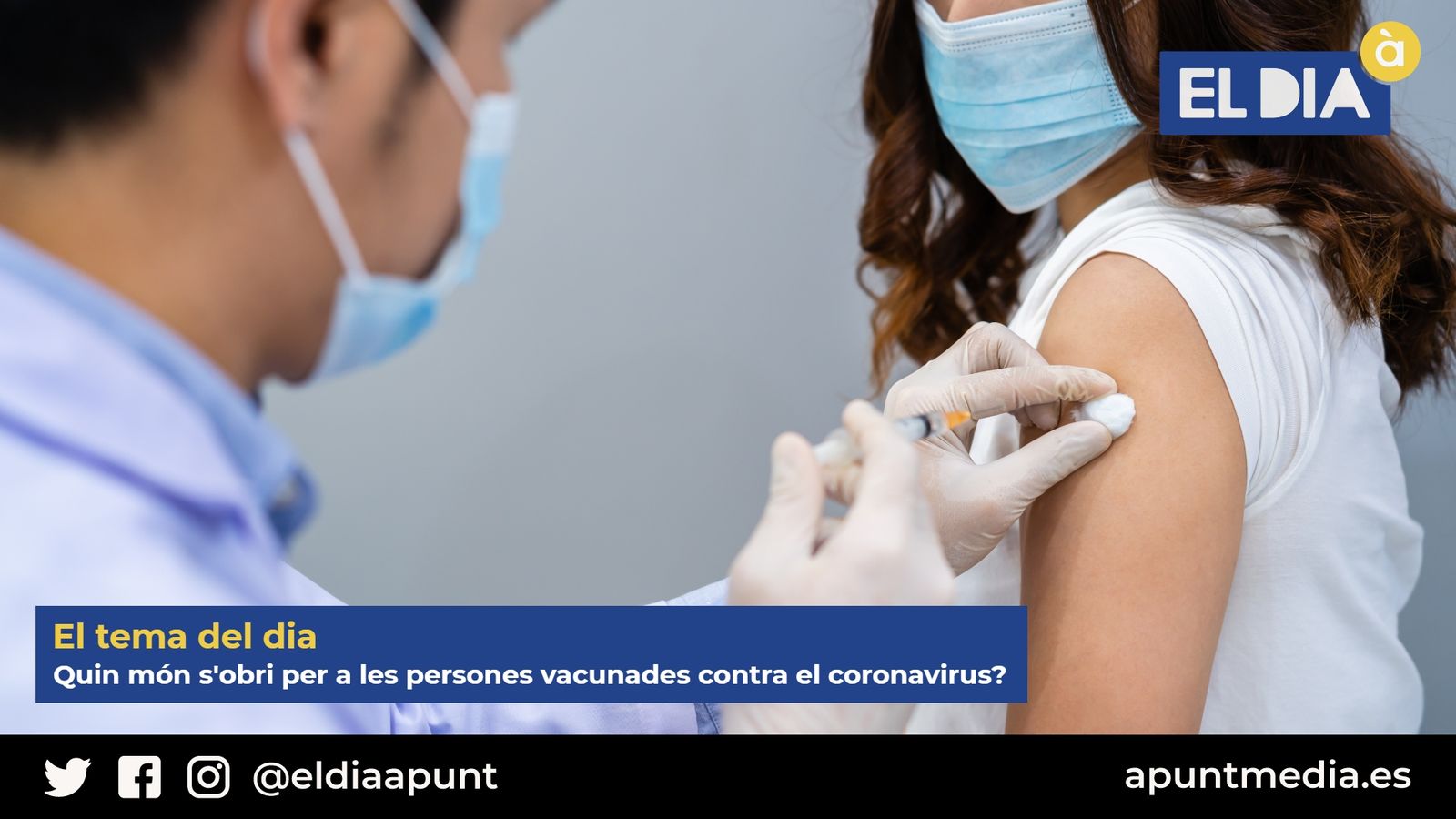 11.03.2021 El Dia À Punt Tema del Dia Vacunació