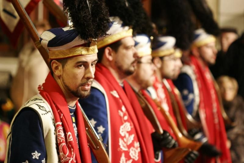 Imatge d'arxiu de la celebració dels Moros i Cristians de Sax