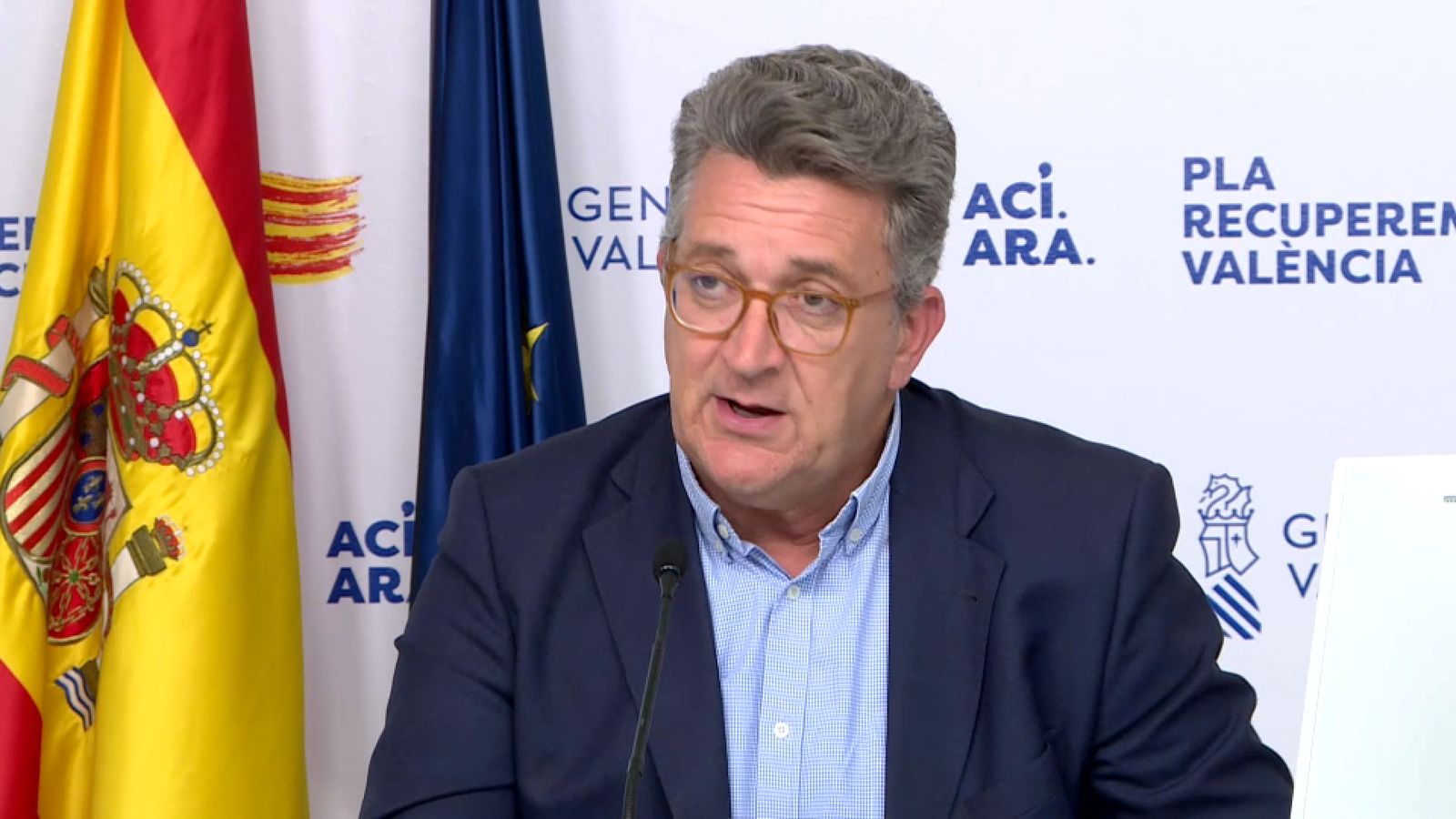 El conseller de Medi Ambient, Infraestructures i Territori, Vicente Martínez Mus