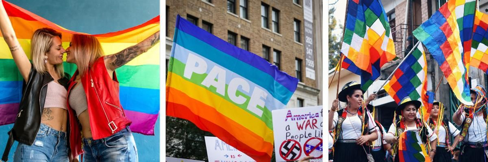 L'arc de Sant Martí com a símbol de la pau en tot el món